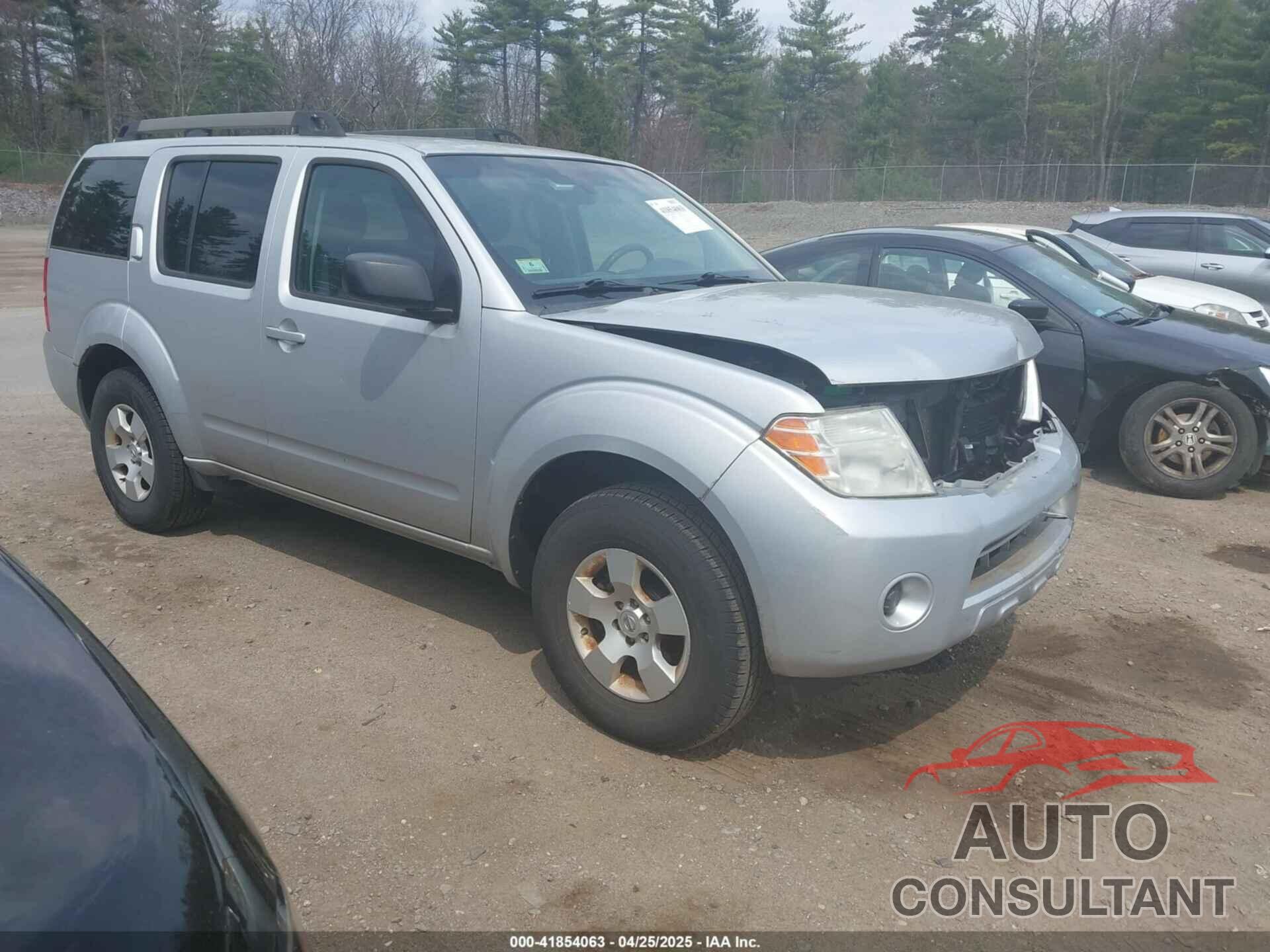 NISSAN PATHFINDER 2011 - 5N1AR1NB7BC626734