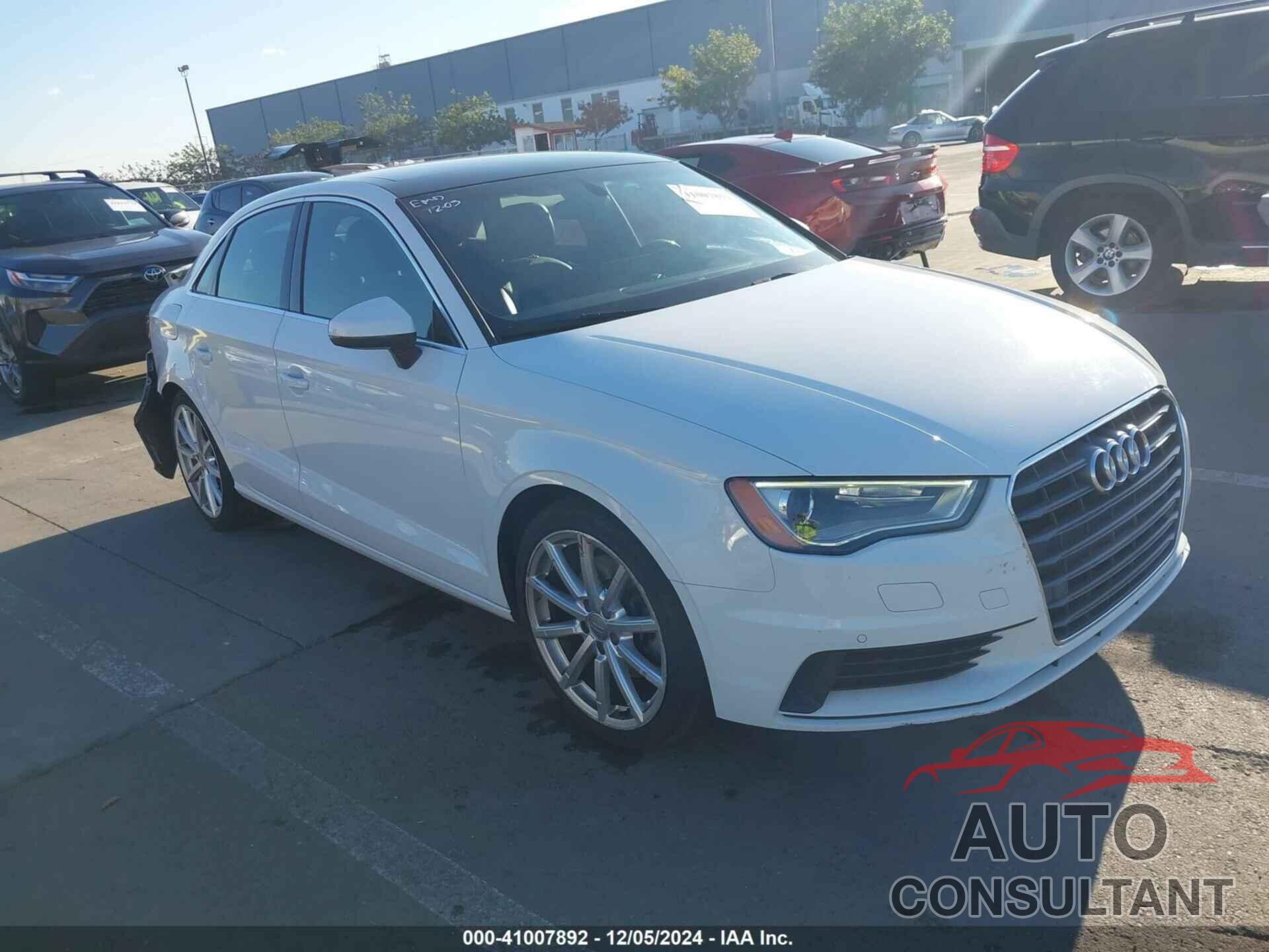 AUDI A3 2015 - WAUACGFF6F1129604