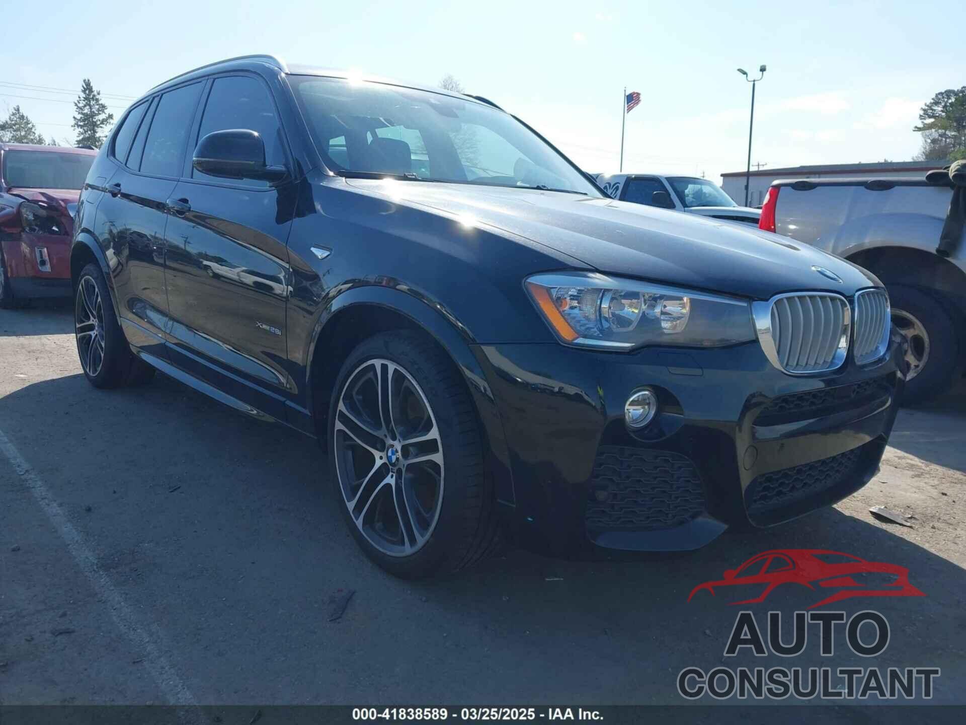 BMW X3 2016 - 5UXWX9C52G0D93786