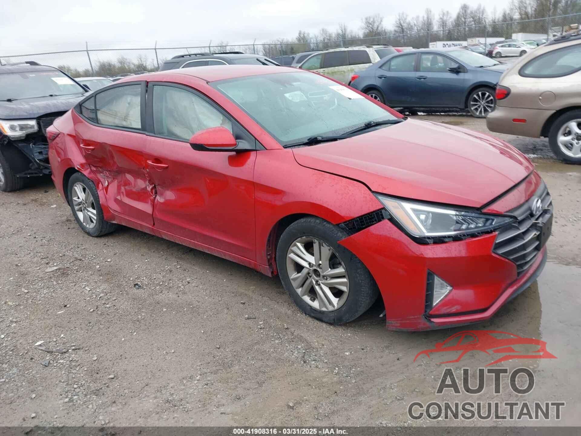 HYUNDAI ELANTRA 2020 - 5NPD84LF6LH507770