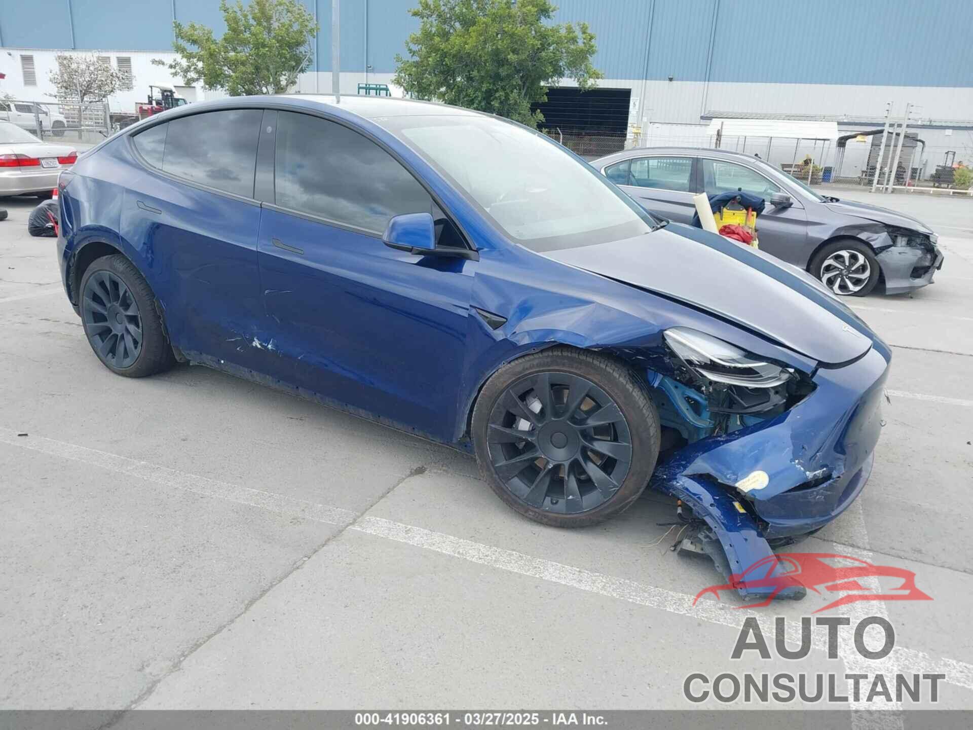 TESLA MODEL Y 2022 - 7SAYGDEE6NF480146
