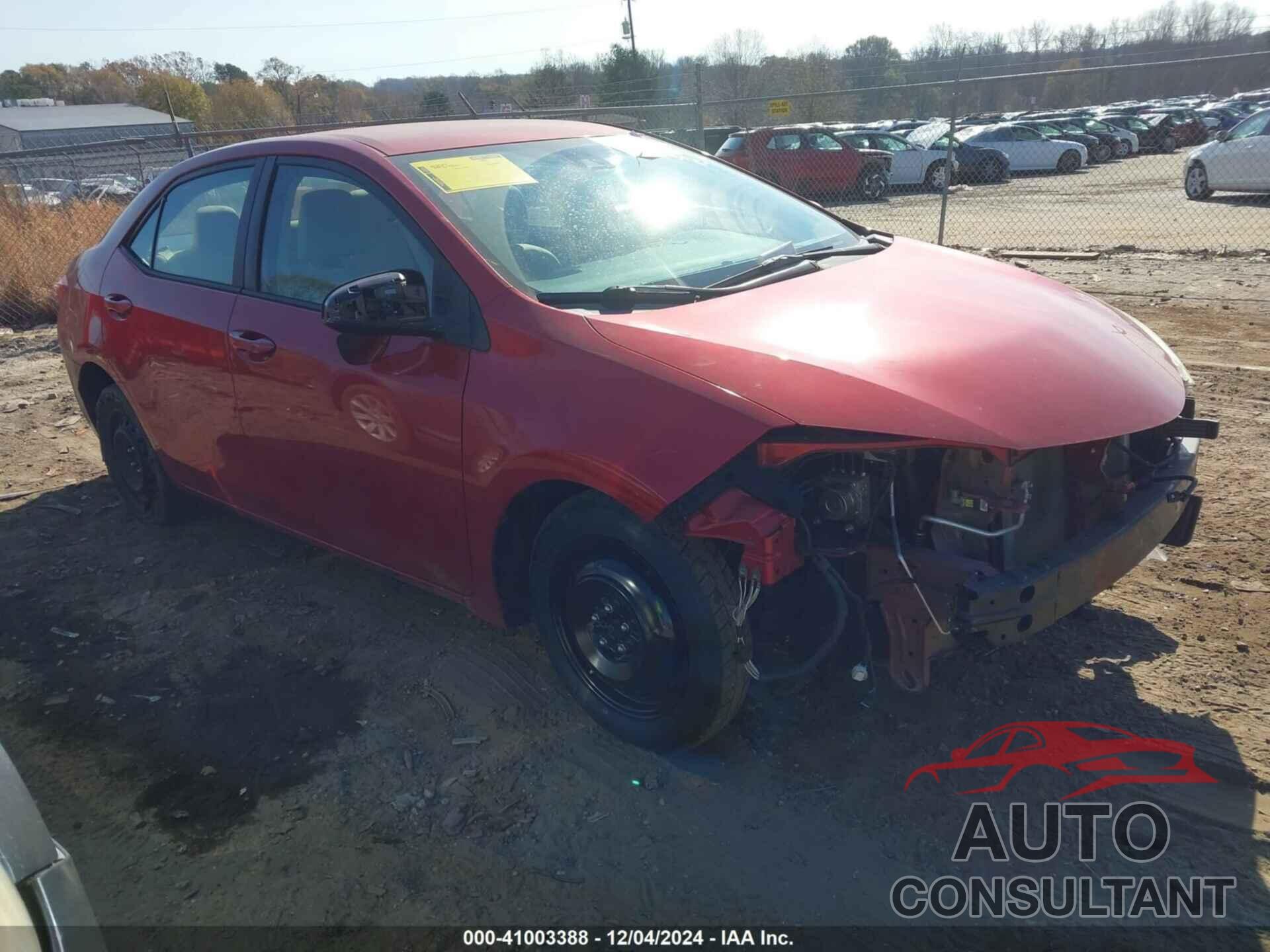 TOYOTA COROLLA 2017 - 5YFBURHE9HP586054