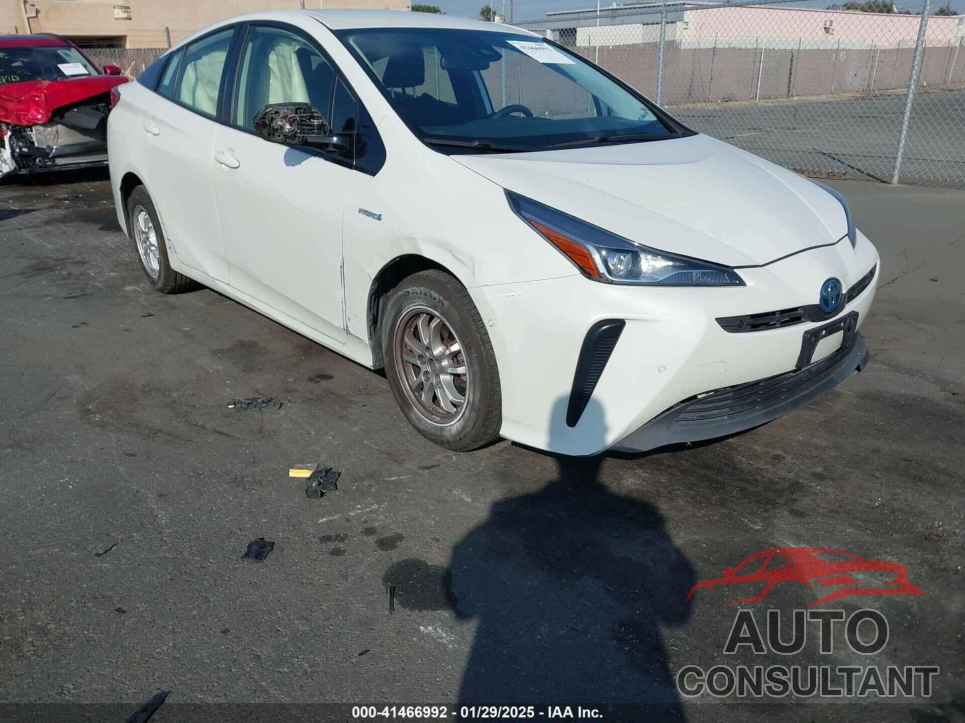 TOYOTA PRIUS 2019 - JTDKARFU5K3081941