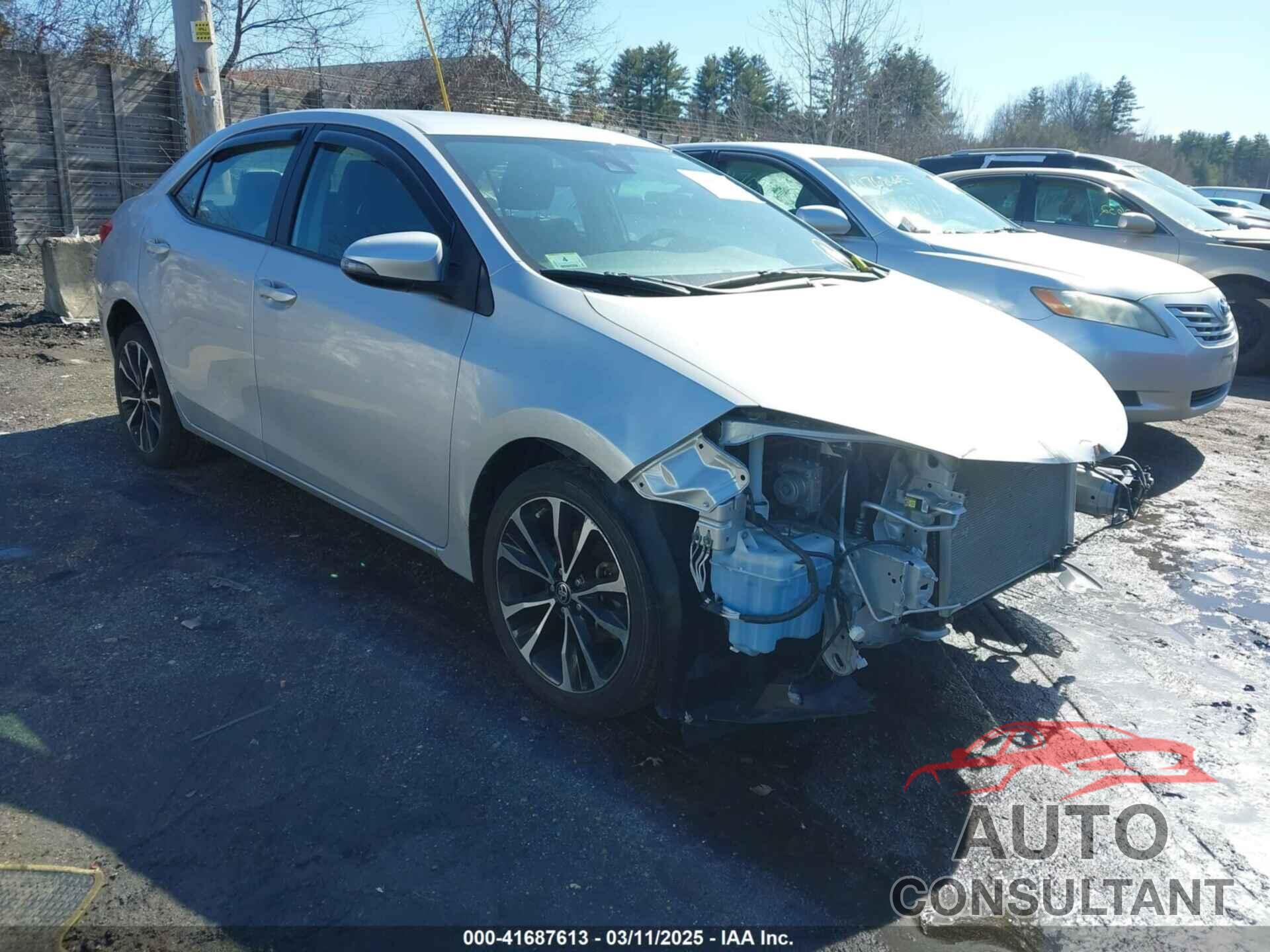 TOYOTA COROLLA 2018 - 2T1BURHE6JC027809