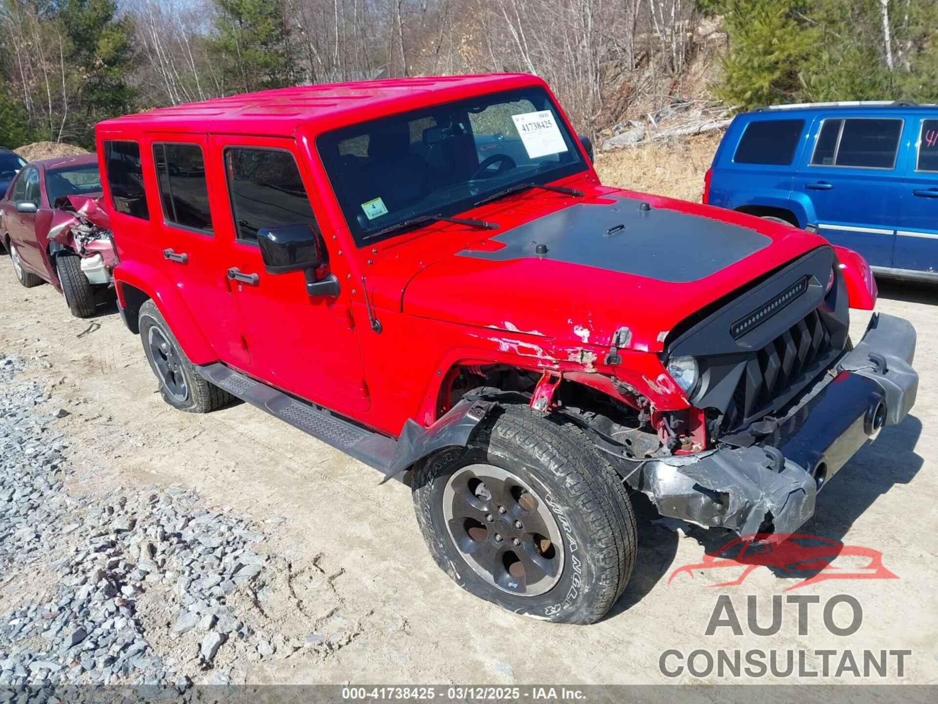 JEEP WRANGLER UNLIMITED 2014 - 1C4HJWEG7EL324254