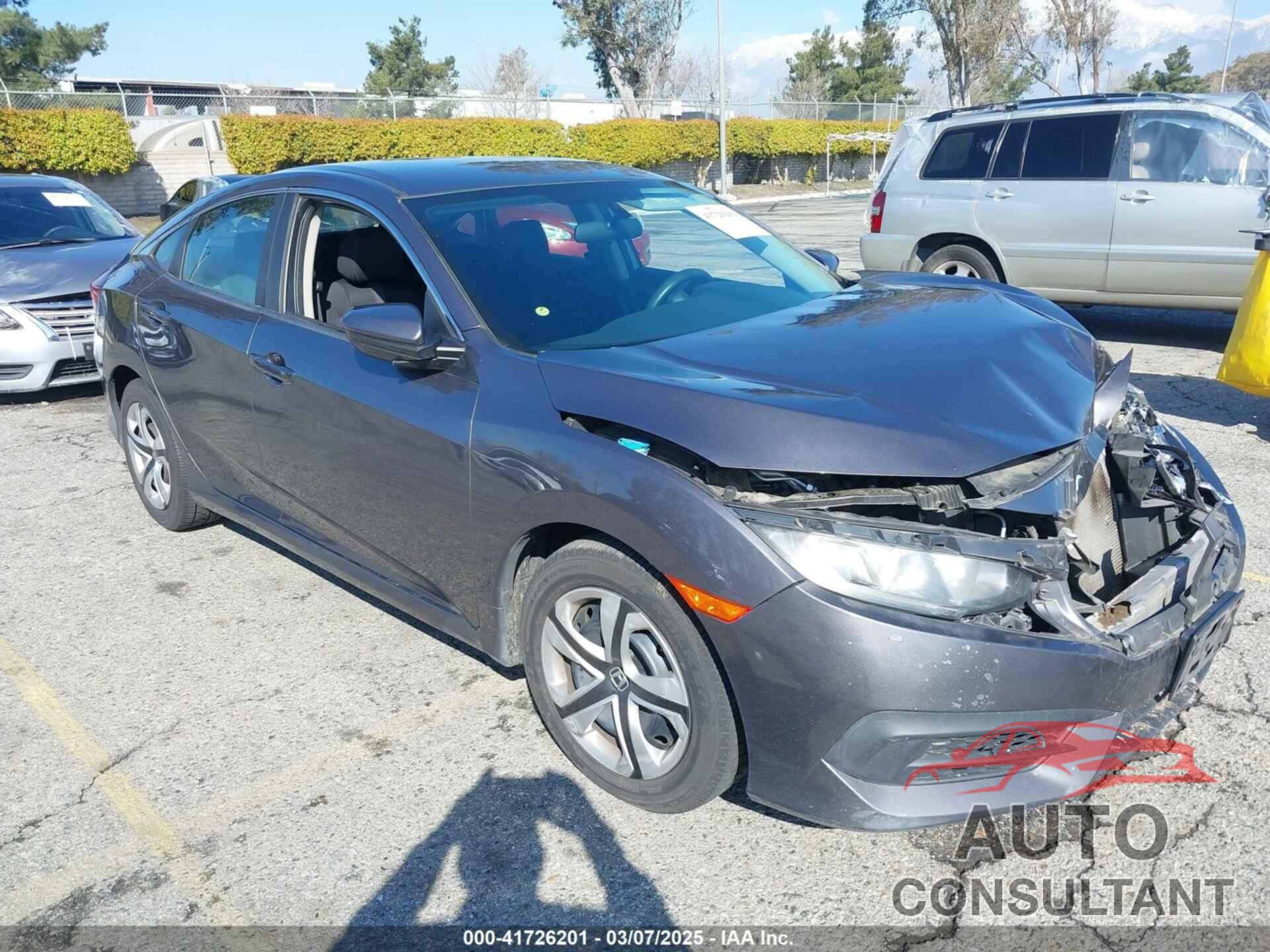 HONDA CIVIC 2017 - 19XFC2F51HE222338