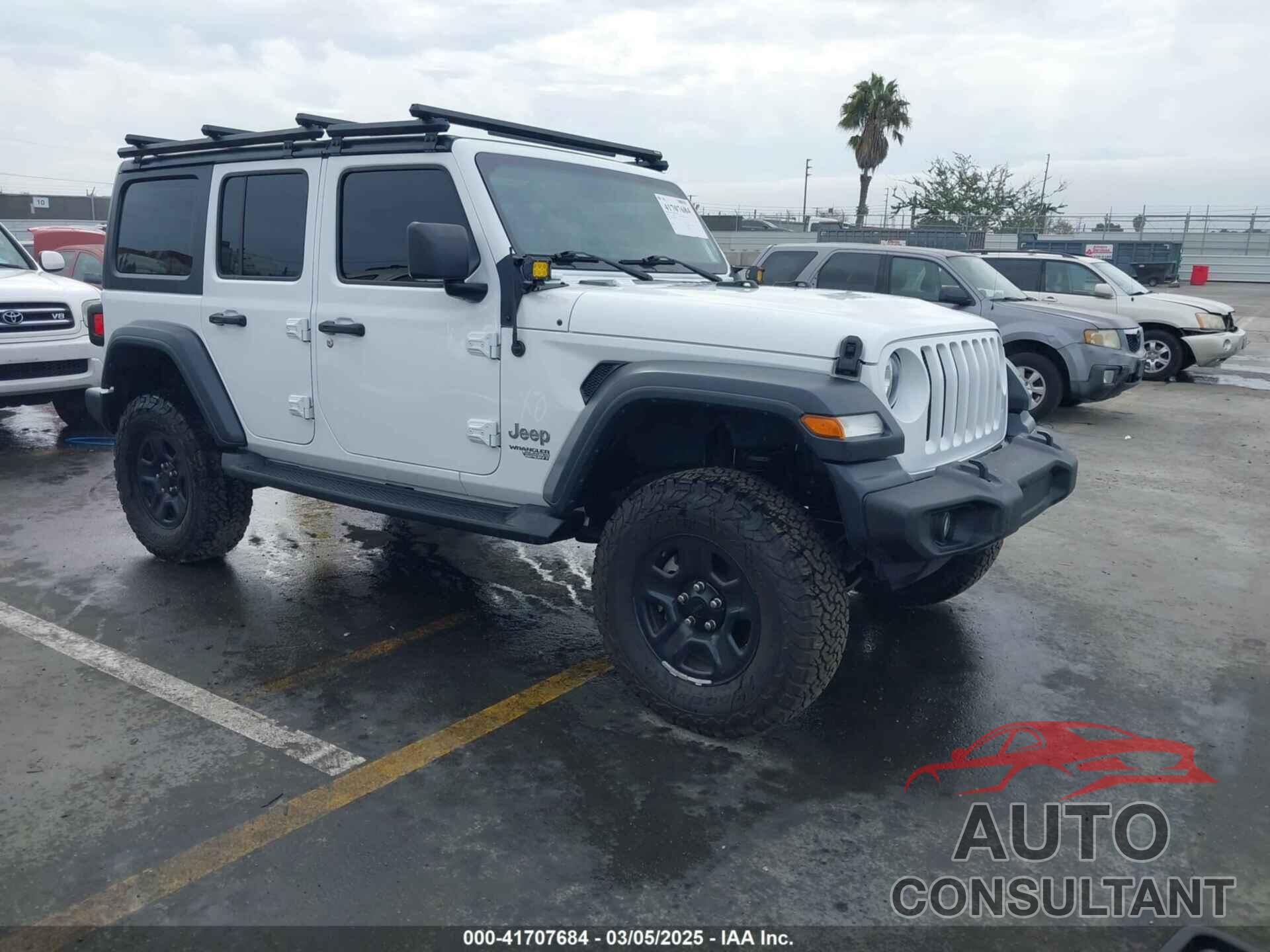 JEEP WRANGLER UNLIMITED 2018 - 1C4HJXDN0JW265823