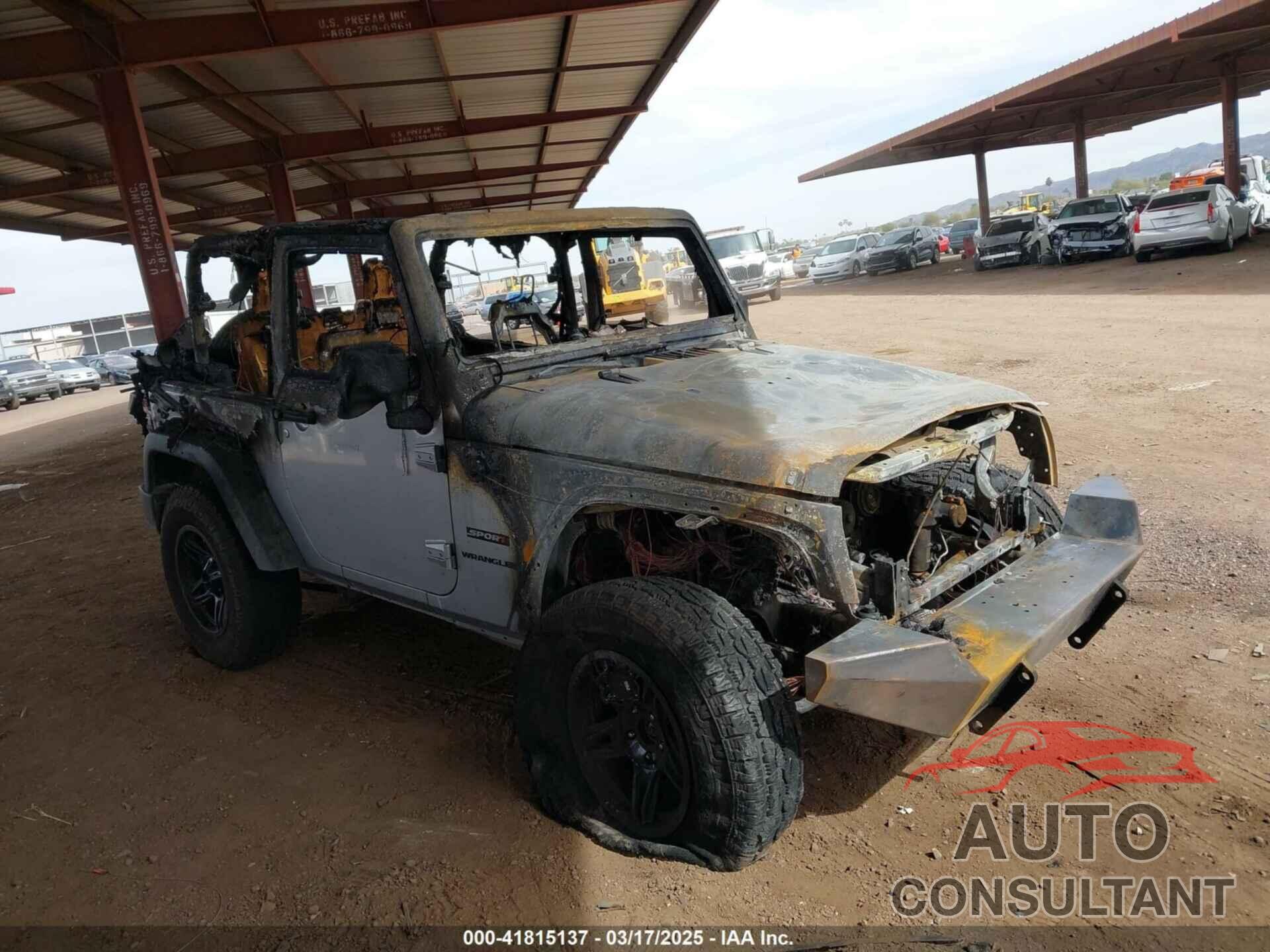 JEEP WRANGLER 2013 - 1C4AJWAG6DL705339