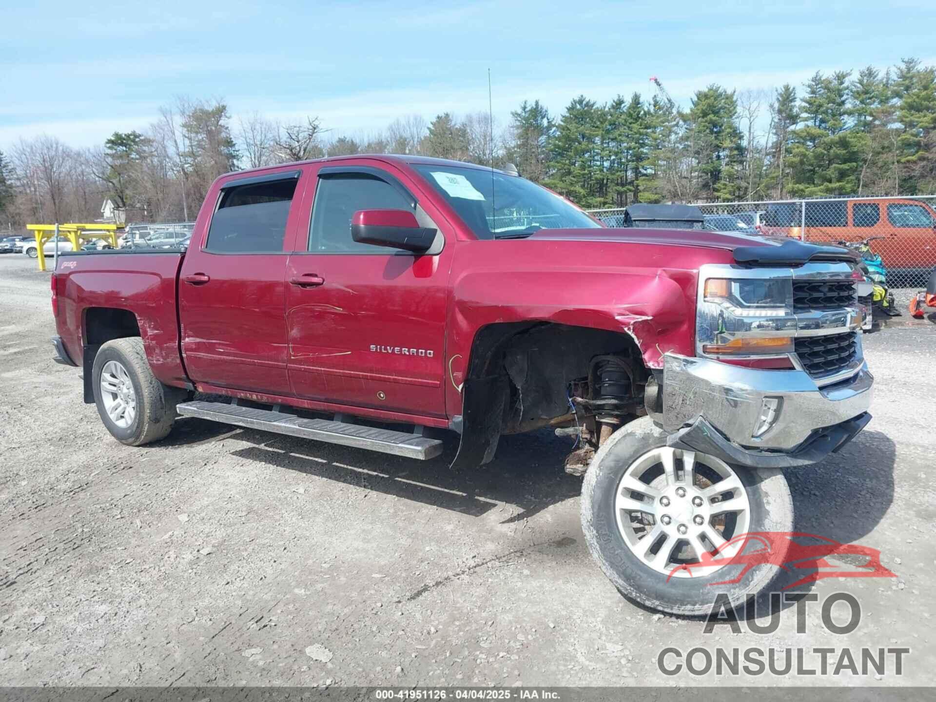 CHEVROLET SILVERADO 1500 2017 - 3GCUKREC3HG178978