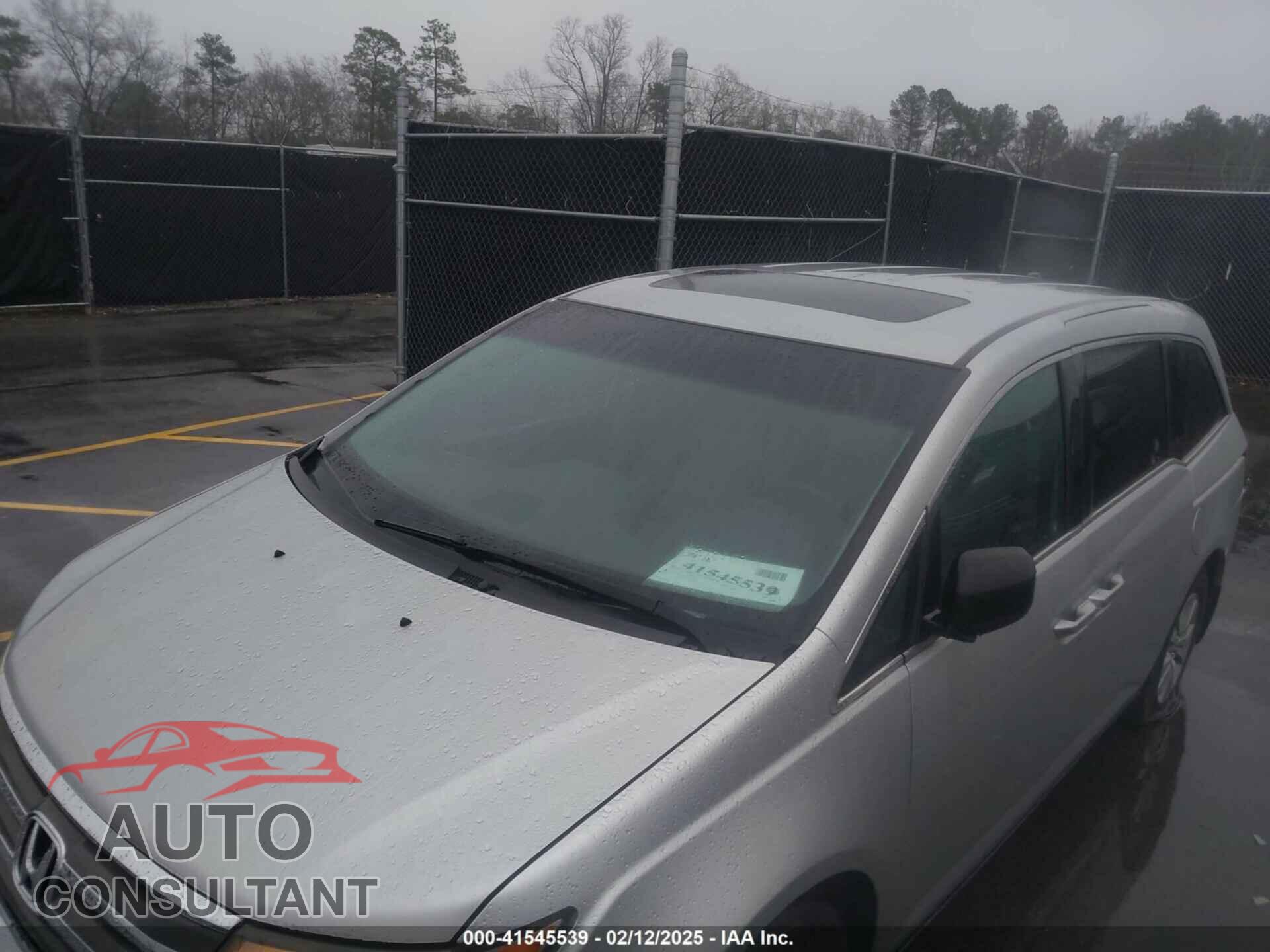 HONDA ODYSSEY 2011 - 5FNRL5H6XBB022614