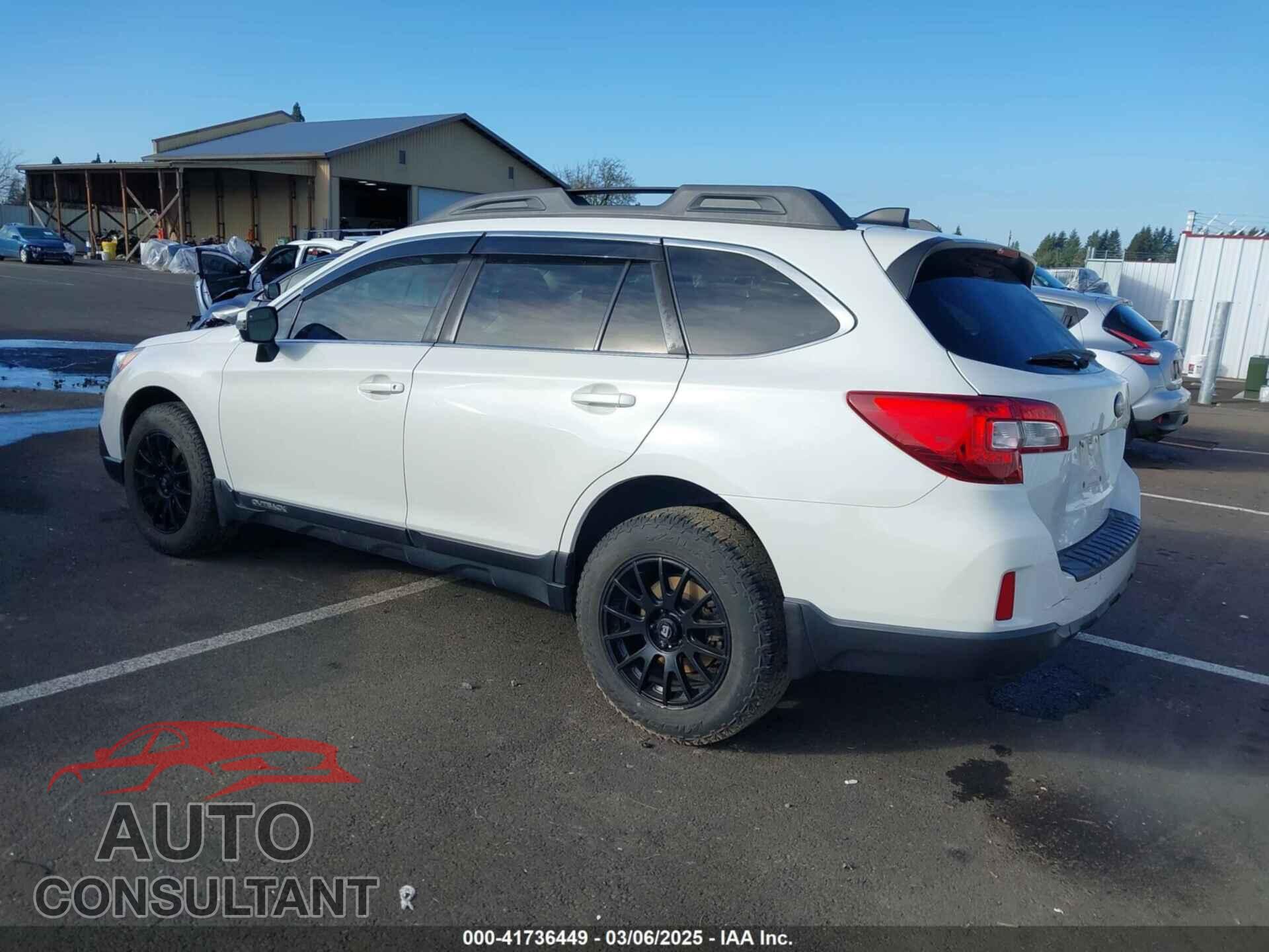 SUBARU OUTBACK 2017 - 4S4BSAFCXH3344838