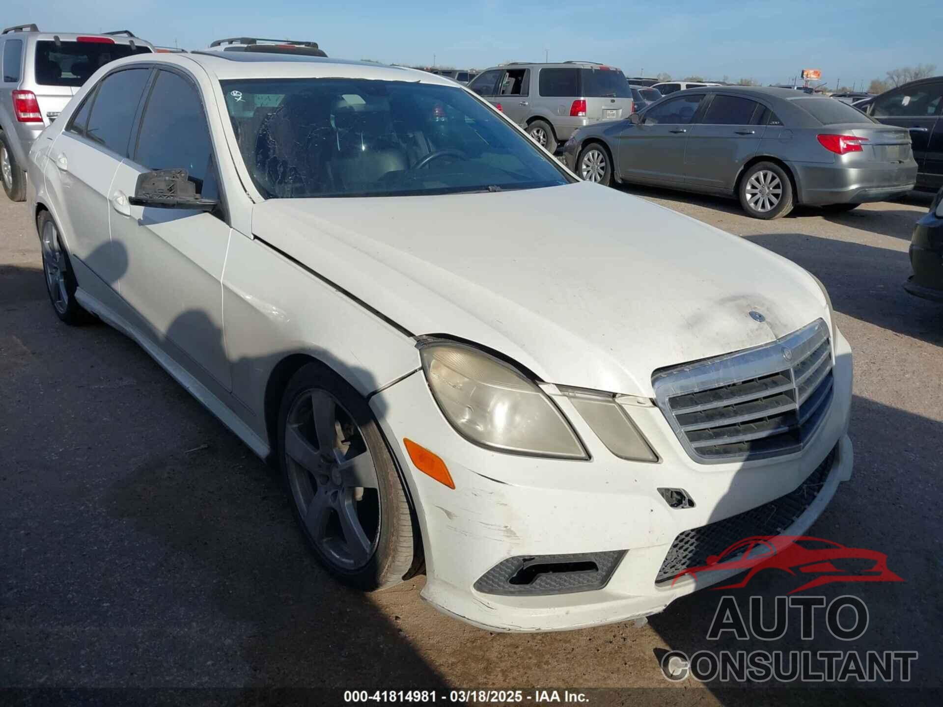 MERCEDES-BENZ E 350 2011 - WDDHF5GBXBA452434