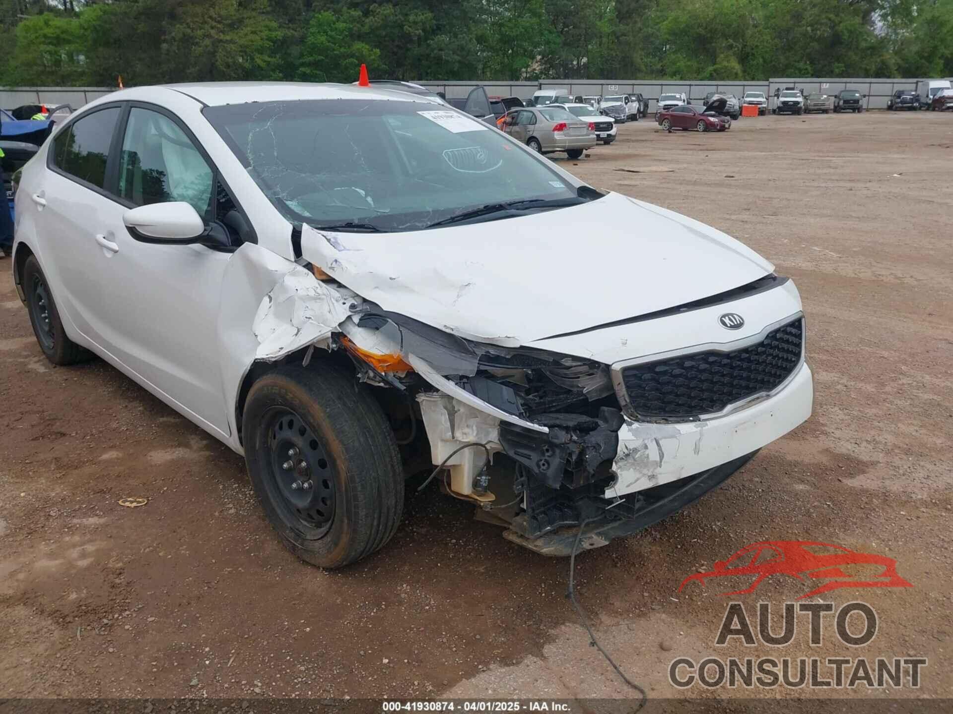KIA FORTE 2017 - 3KPFL4A76HE072067