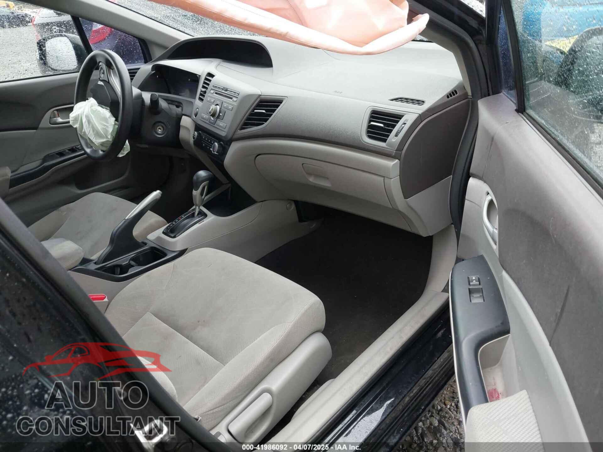 HONDA CIVIC 2012 - 19XFB2F53CE075371