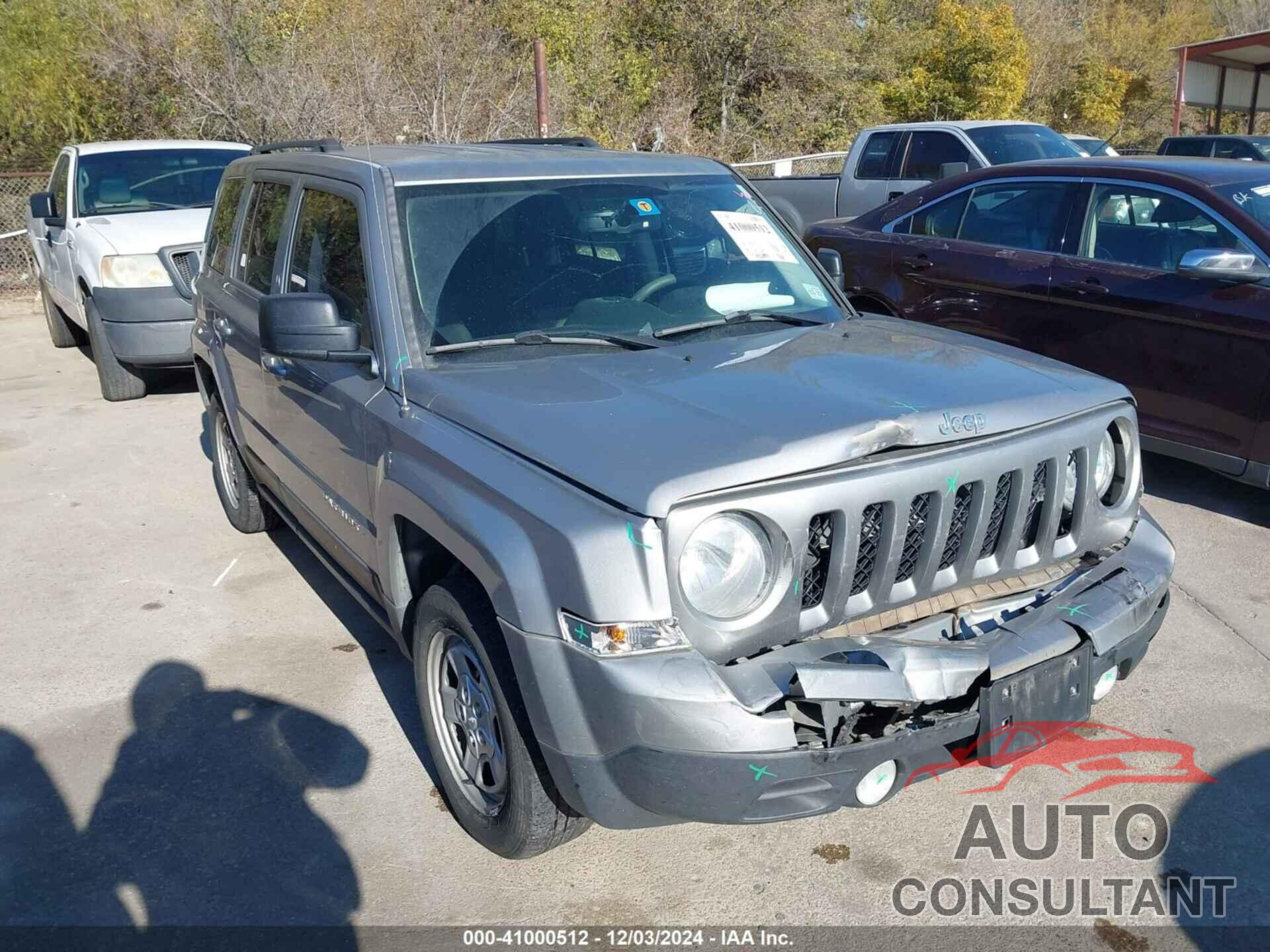 JEEP PATRIOT 2017 - 1C4NJPBB9HD120975