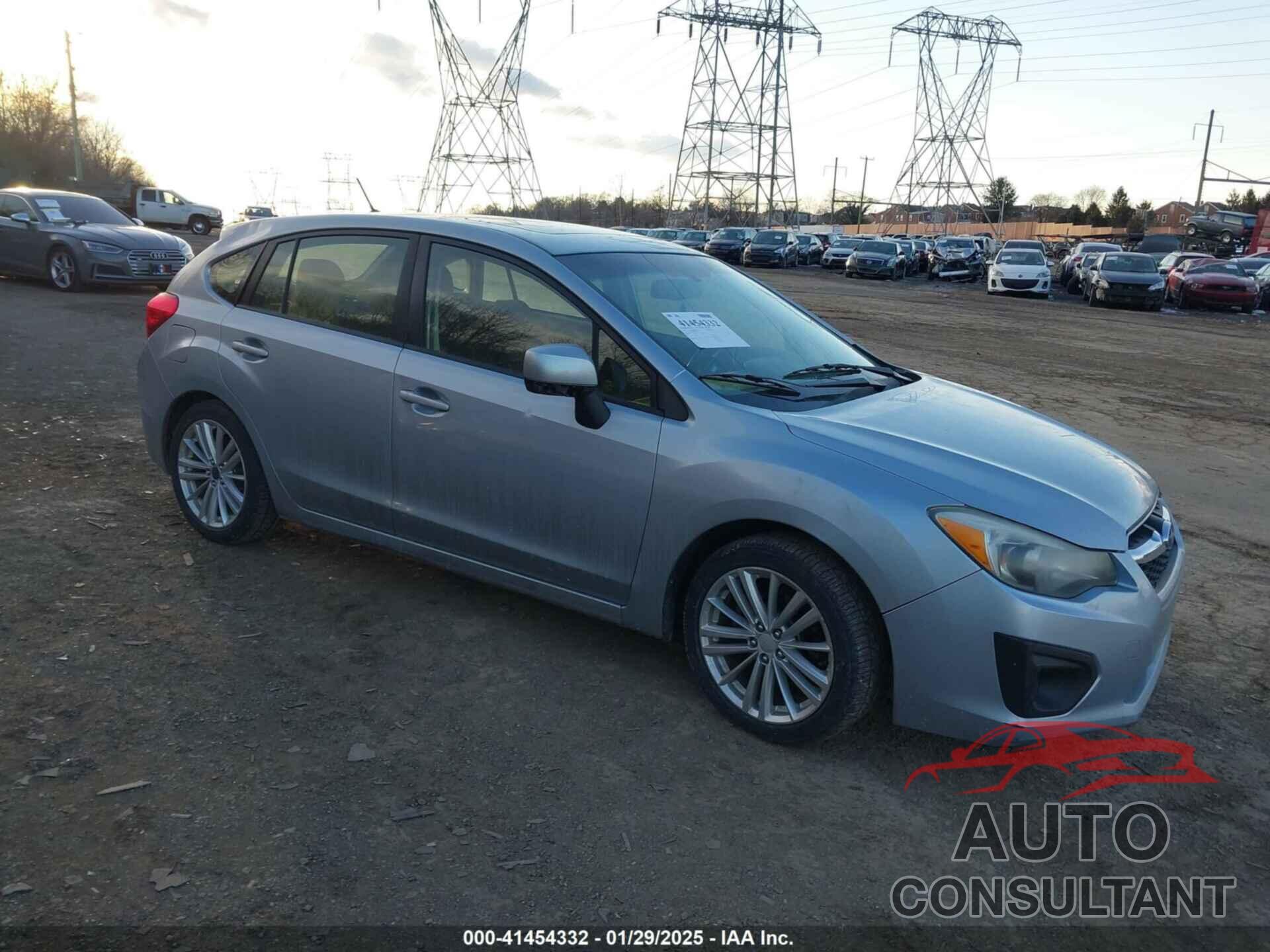 SUBARU IMPREZA 2013 - JF1GPAD62DH821905