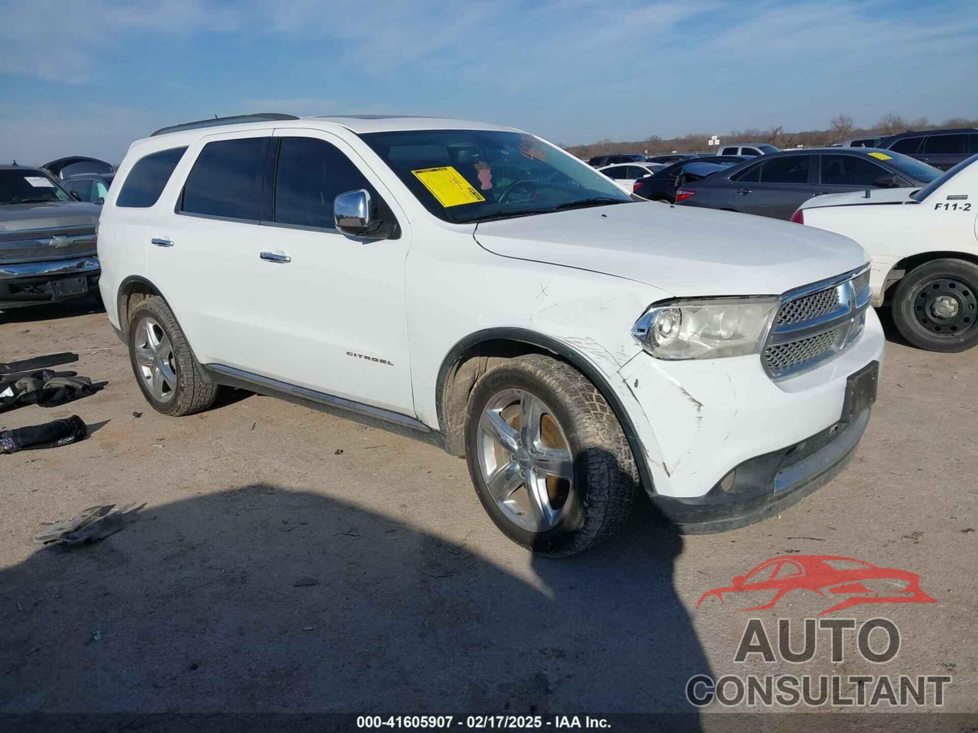 DODGE DURANGO 2013 - 1C4RDHEG9DC665693