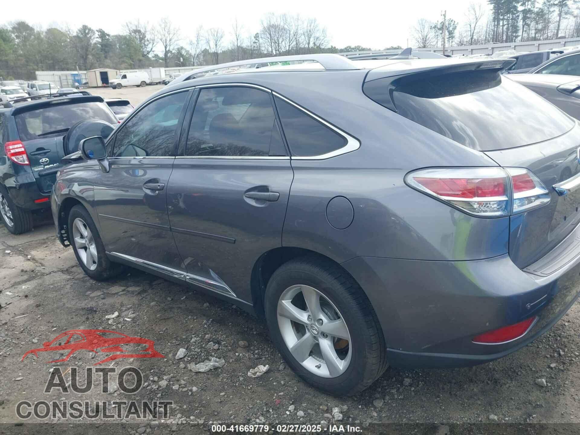 LEXUS RX 350 2013 - 2T2BK1BA0DC158182