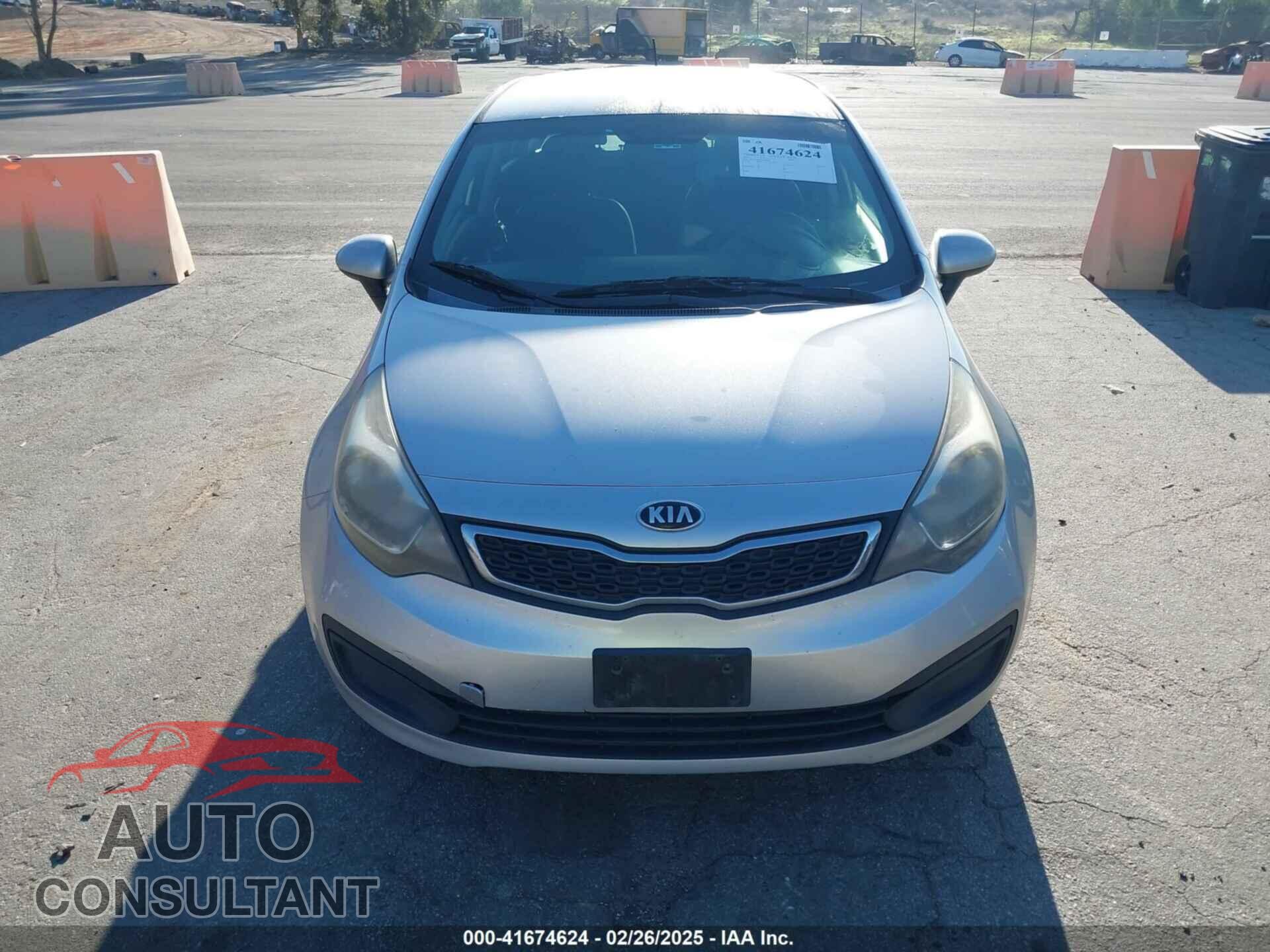 KIA RIO 2013 - KNADN4A33D6194896