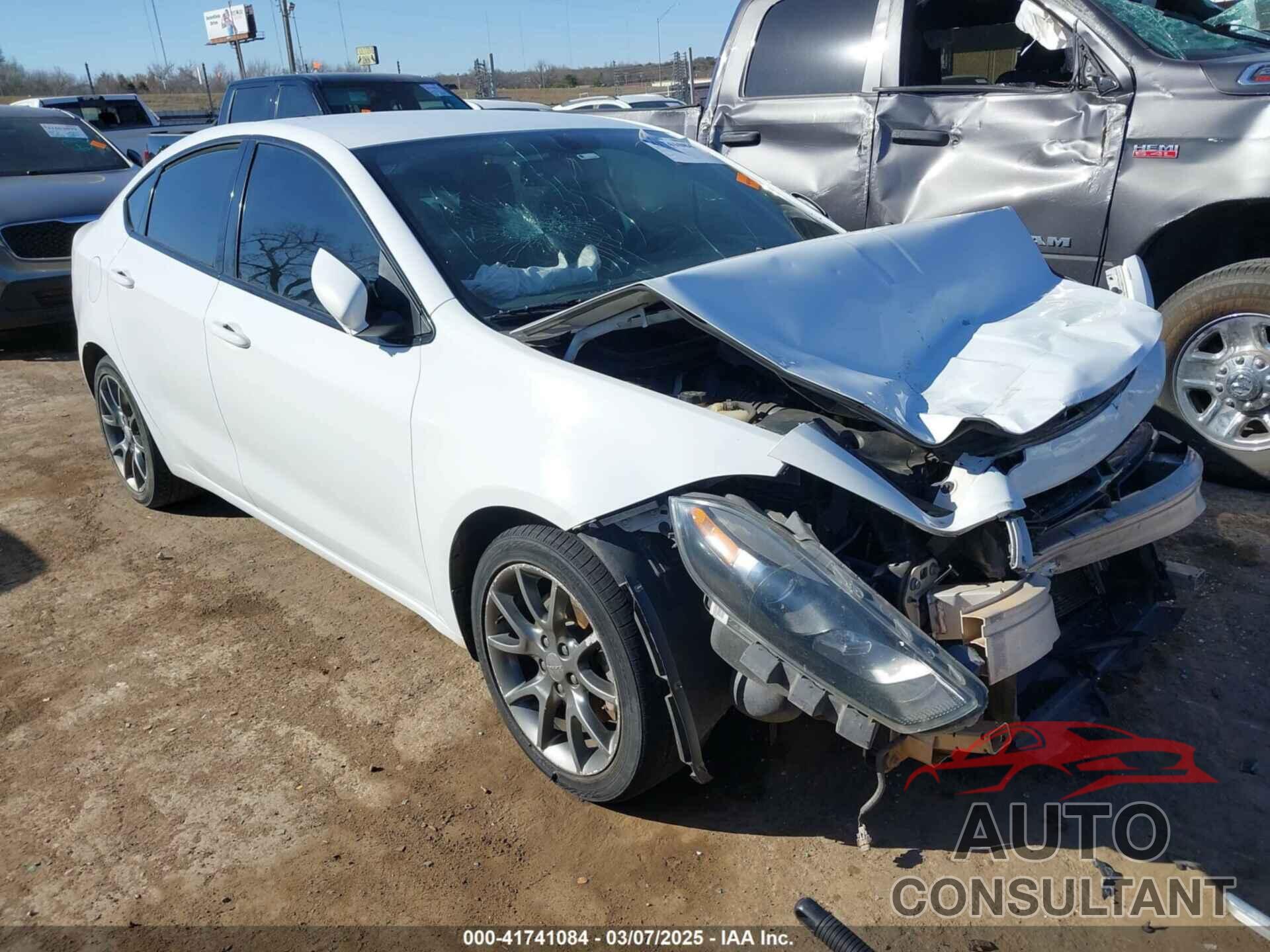 DODGE DART 2014 - 1C3CDFBB5ED831842