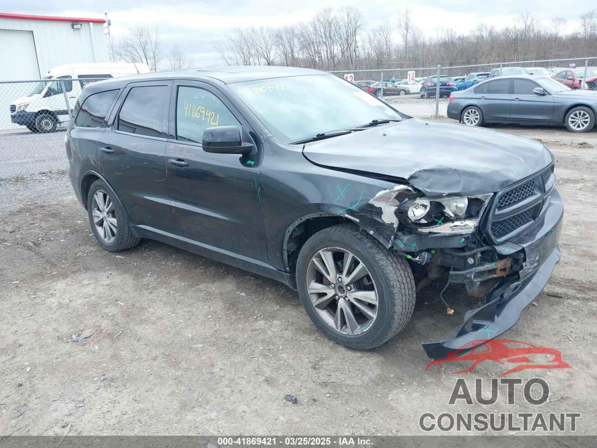 DODGE DURANGO 2013 - 1C4RDJAG2DC699021