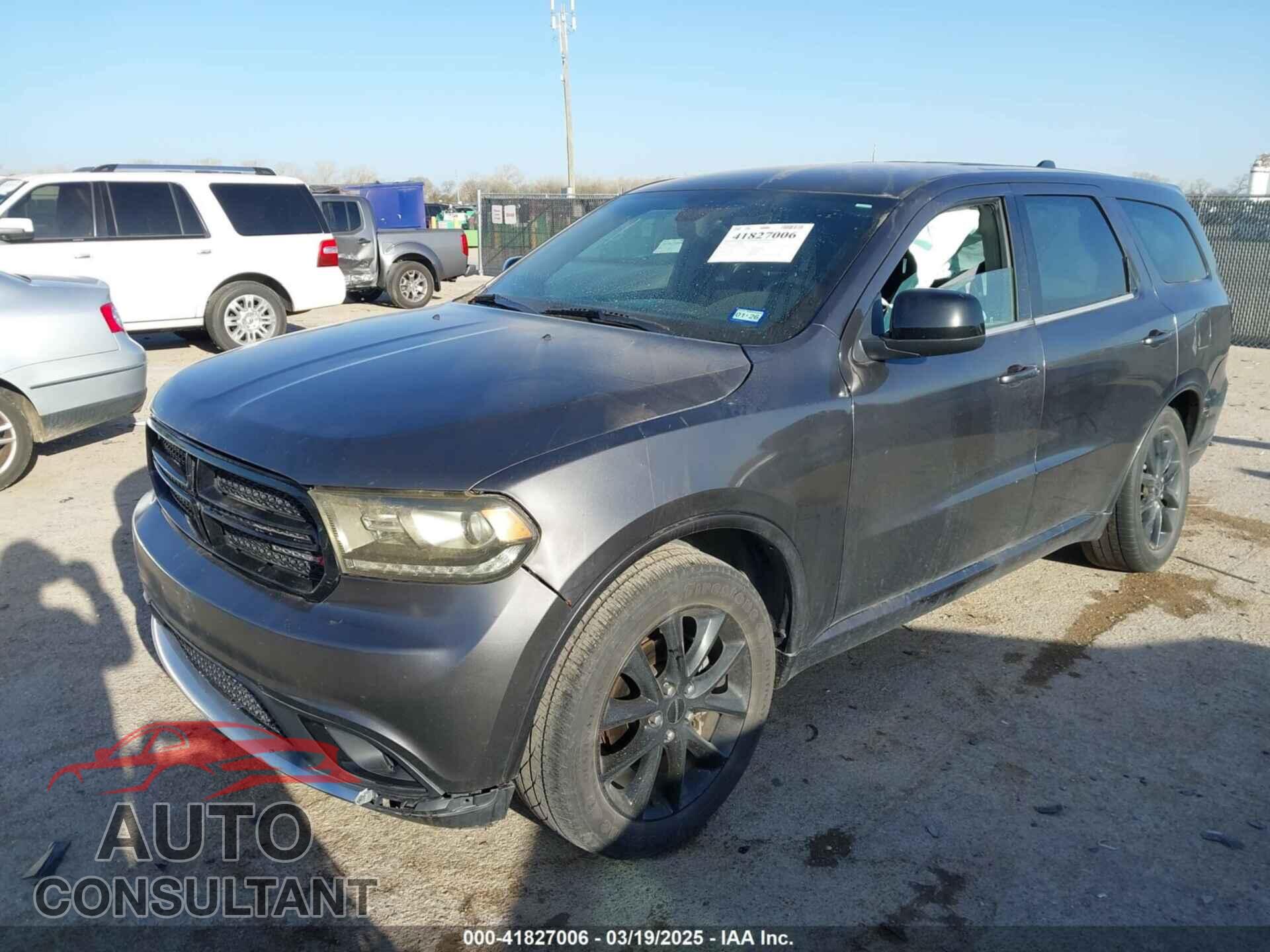 DODGE DURANGO 2017 - 1C4RDHAG3HC960445