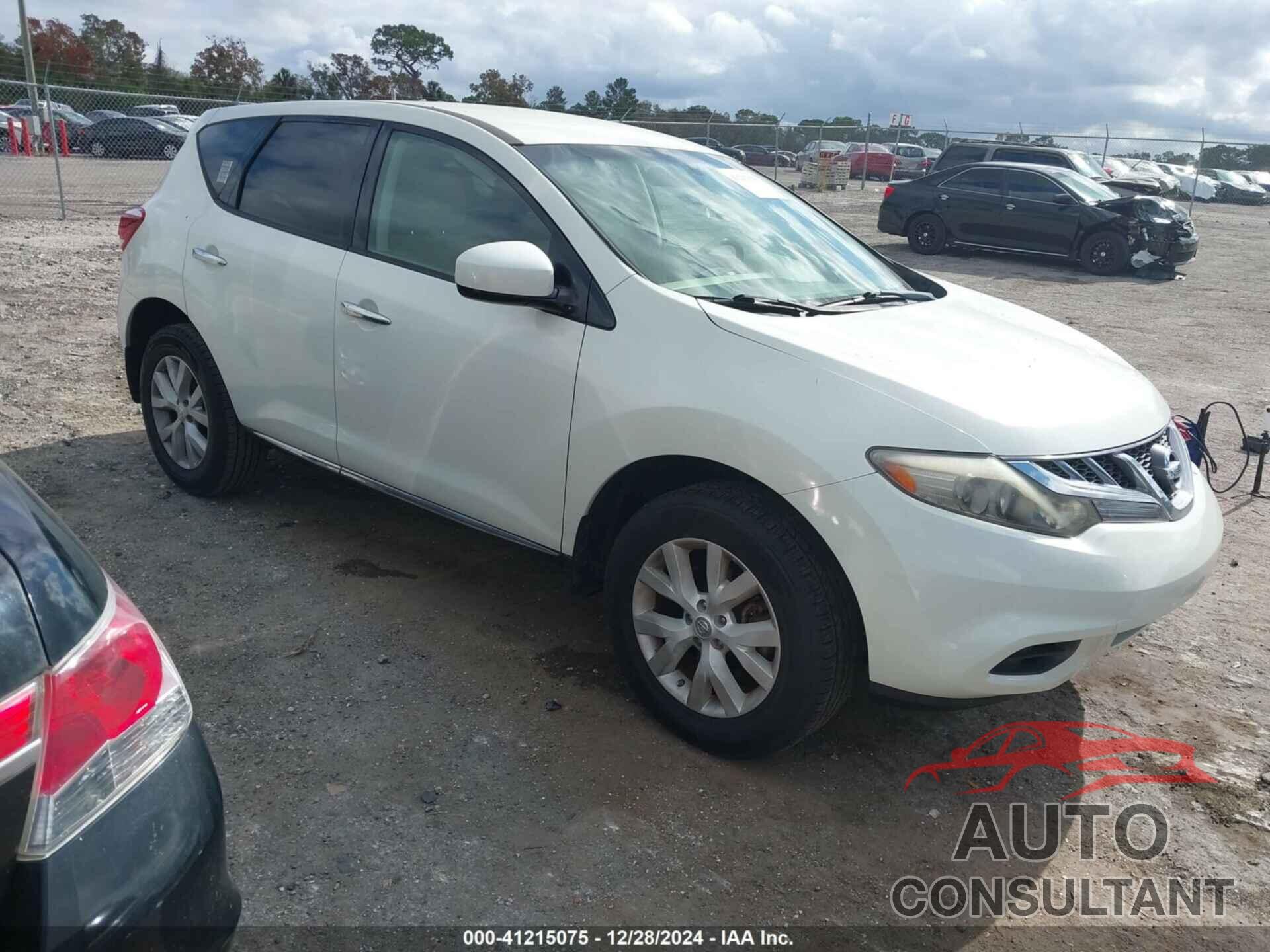 NISSAN MURANO 2011 - JN8AZ1MU6BW055294