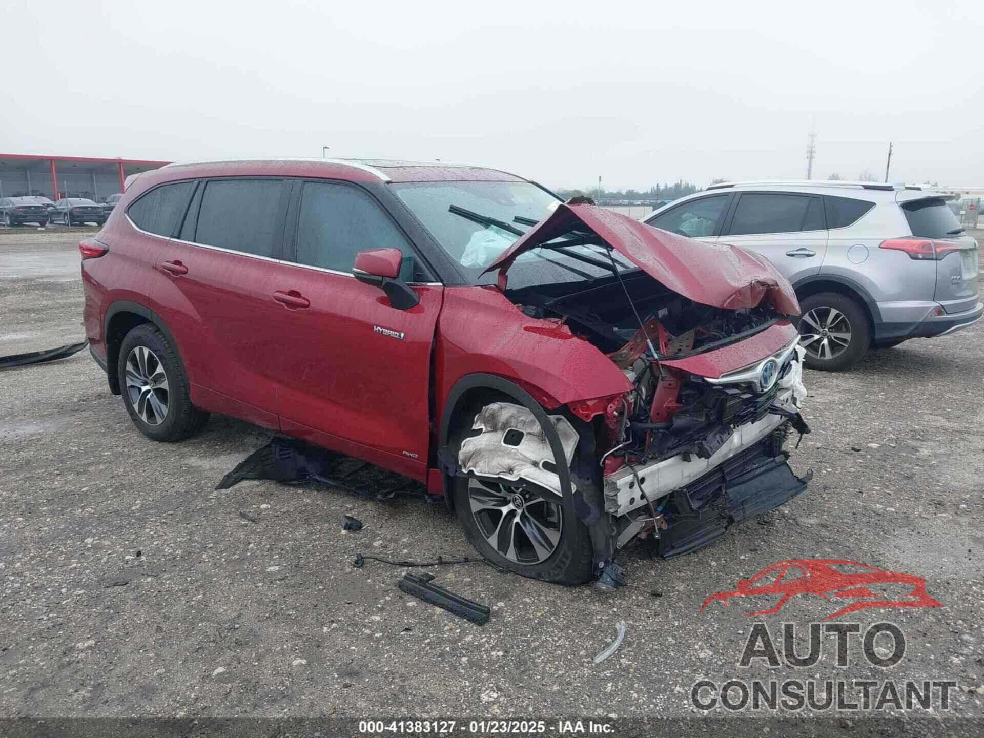 TOYOTA HIGHLANDER 2021 - 5TDGBRCH5MS533351