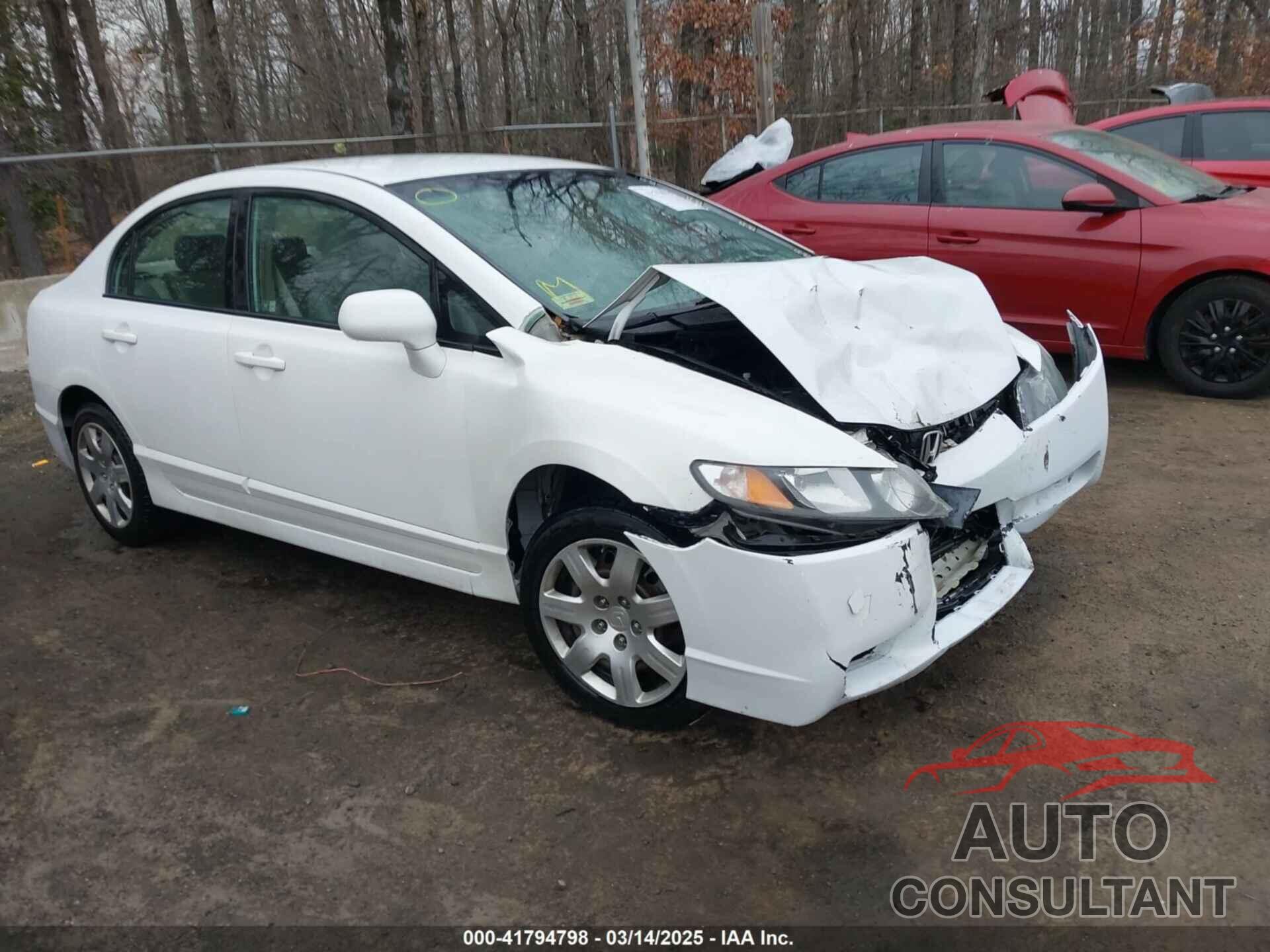 HONDA CIVIC 2009 - 19XFA165X9E011284