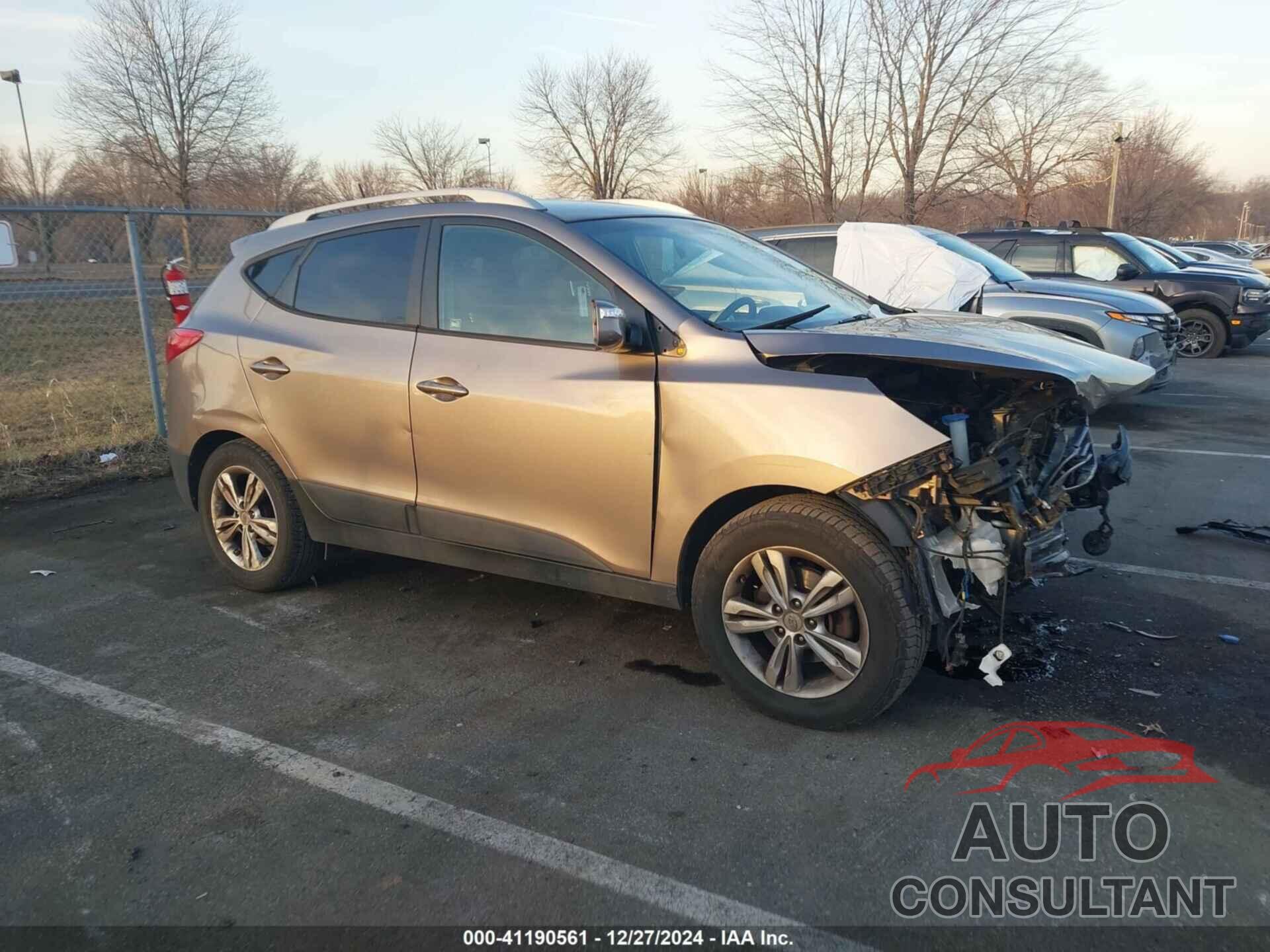 HYUNDAI TUCSON 2013 - KM8JUCAC4DU672897