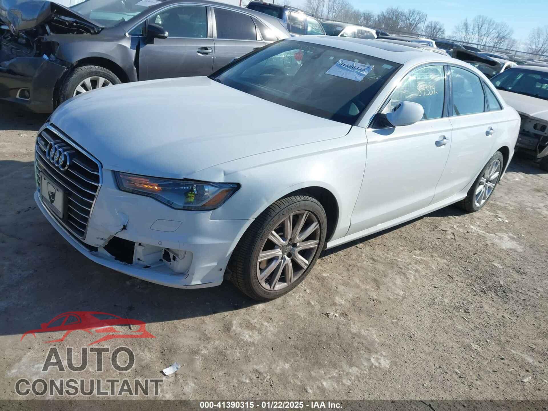 AUDI A6 2016 - WAUGFAFC6GN077406
