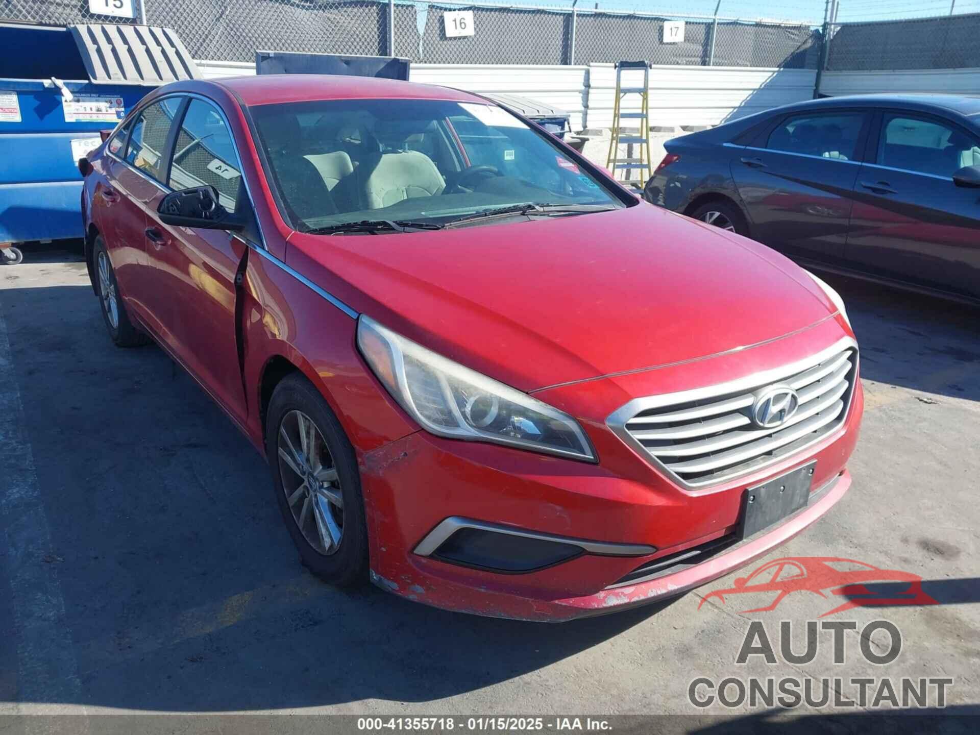 HYUNDAI SONATA 2017 - 5NPE24AF0HH562828