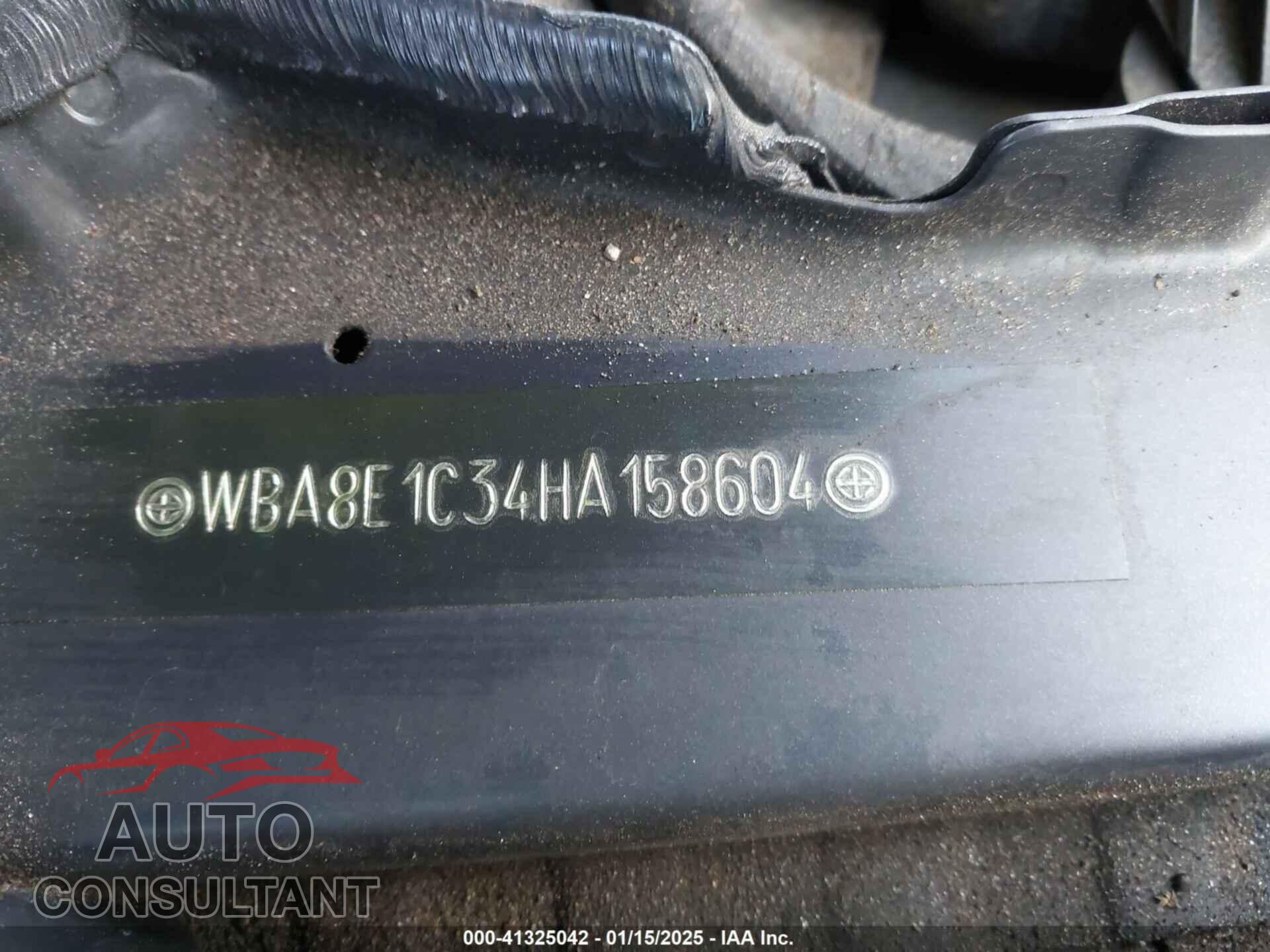 BMW 330E 2017 - WBA8E1C34HA158604