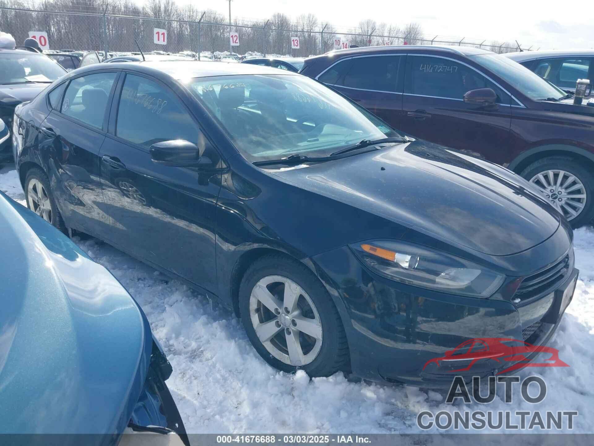 DODGE DART 2015 - 1C3CDFBB7FD346992