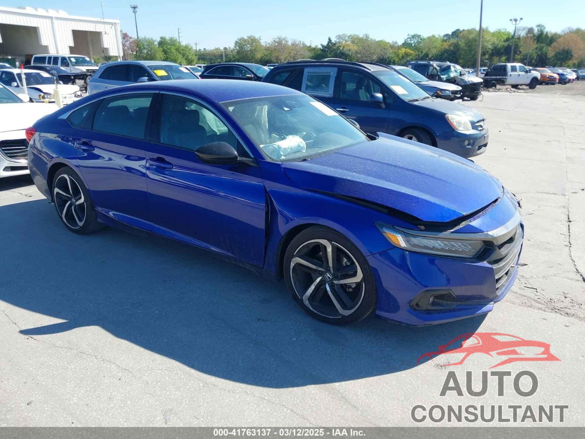 HONDA ACCORD 2022 - 1HGCV1F36NA031343