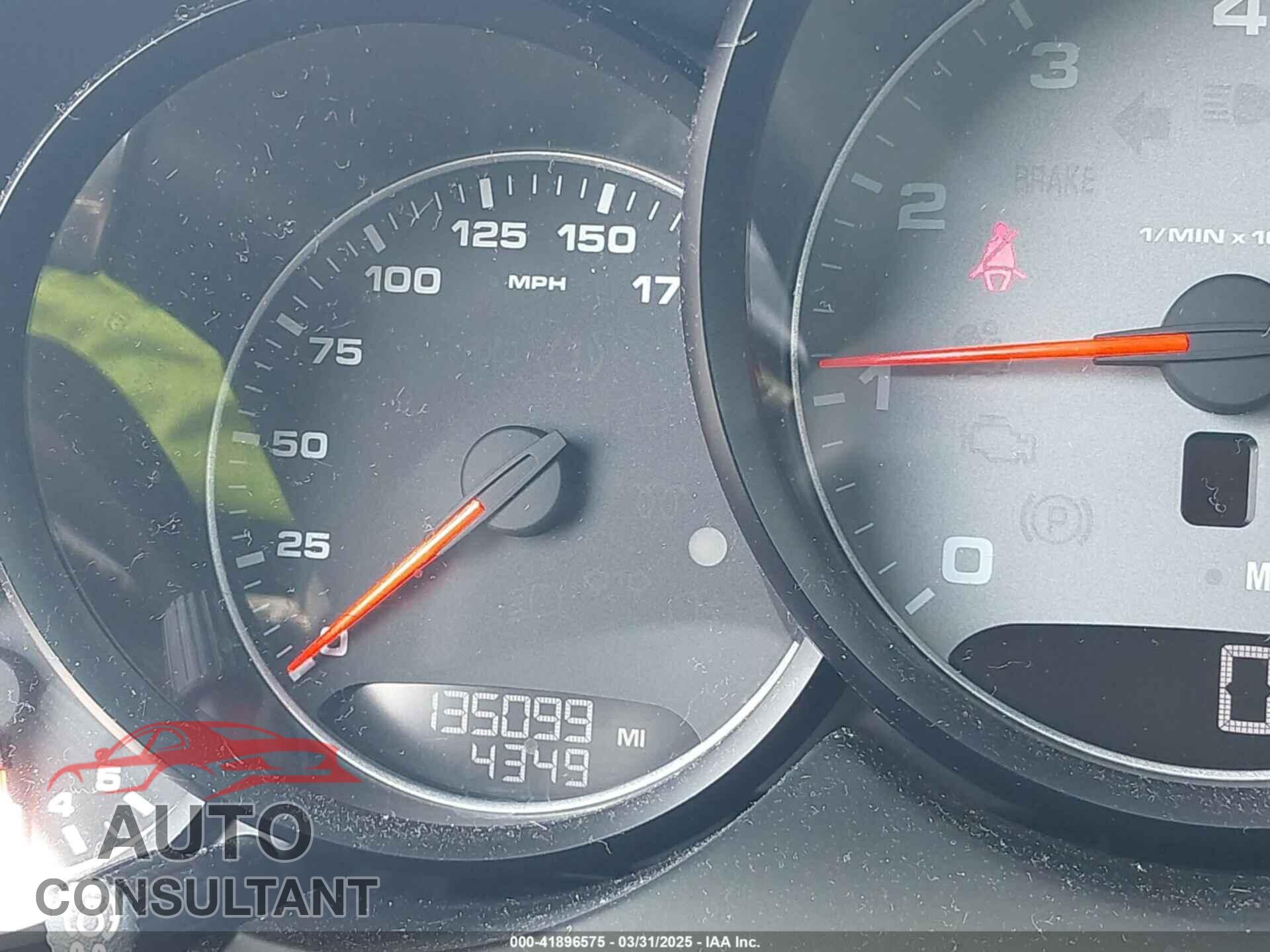 PORSCHE CAYENNE 2011 - WP1AB2A22BLA48979