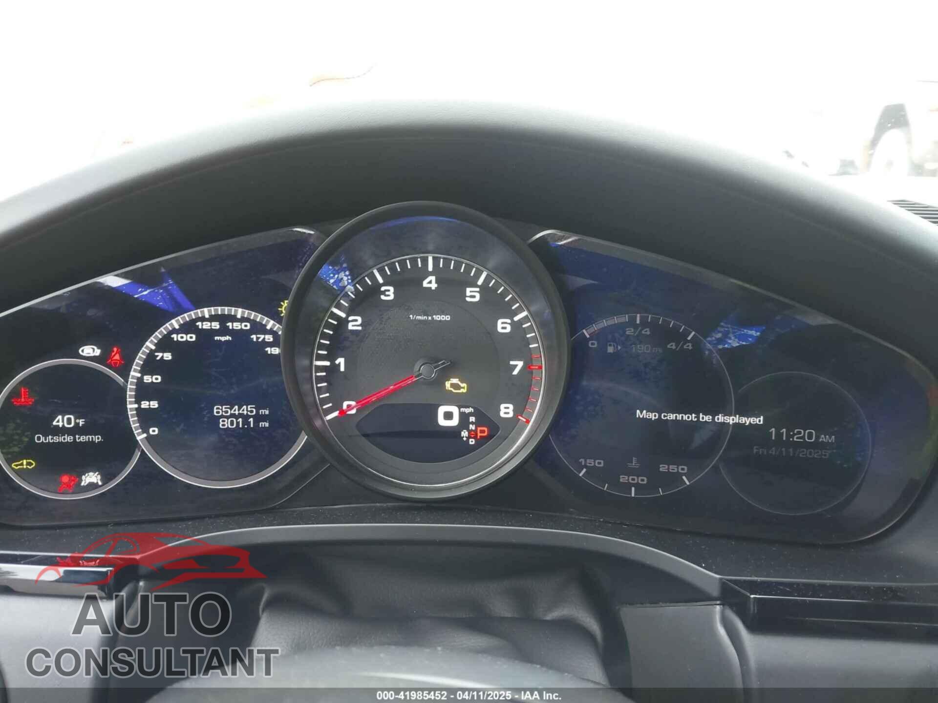 PORSCHE CAYENNE 2019 - WP1AB2AYXKDA65415