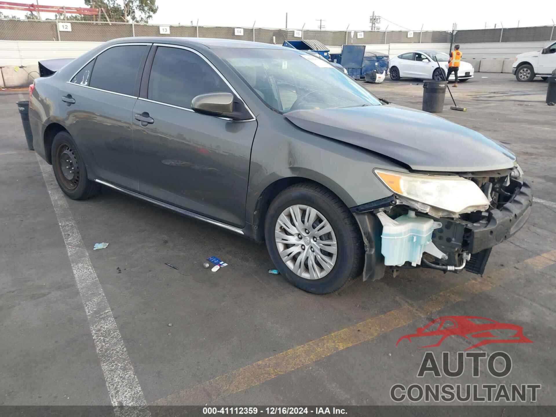 TOYOTA CAMRY 2012 - 4T4BF1FKXCR199613