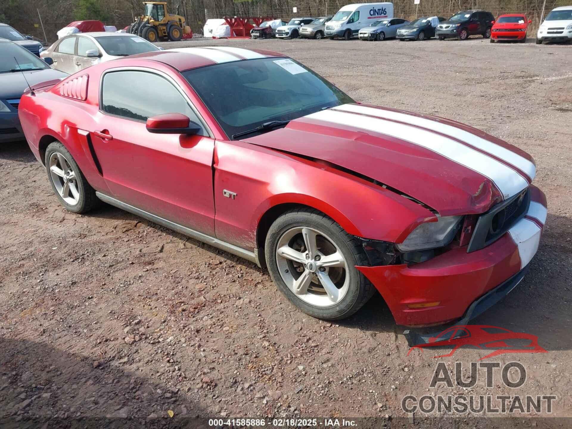 FORD MUSTANG 2010 - 1ZVBP8CH8A5111059
