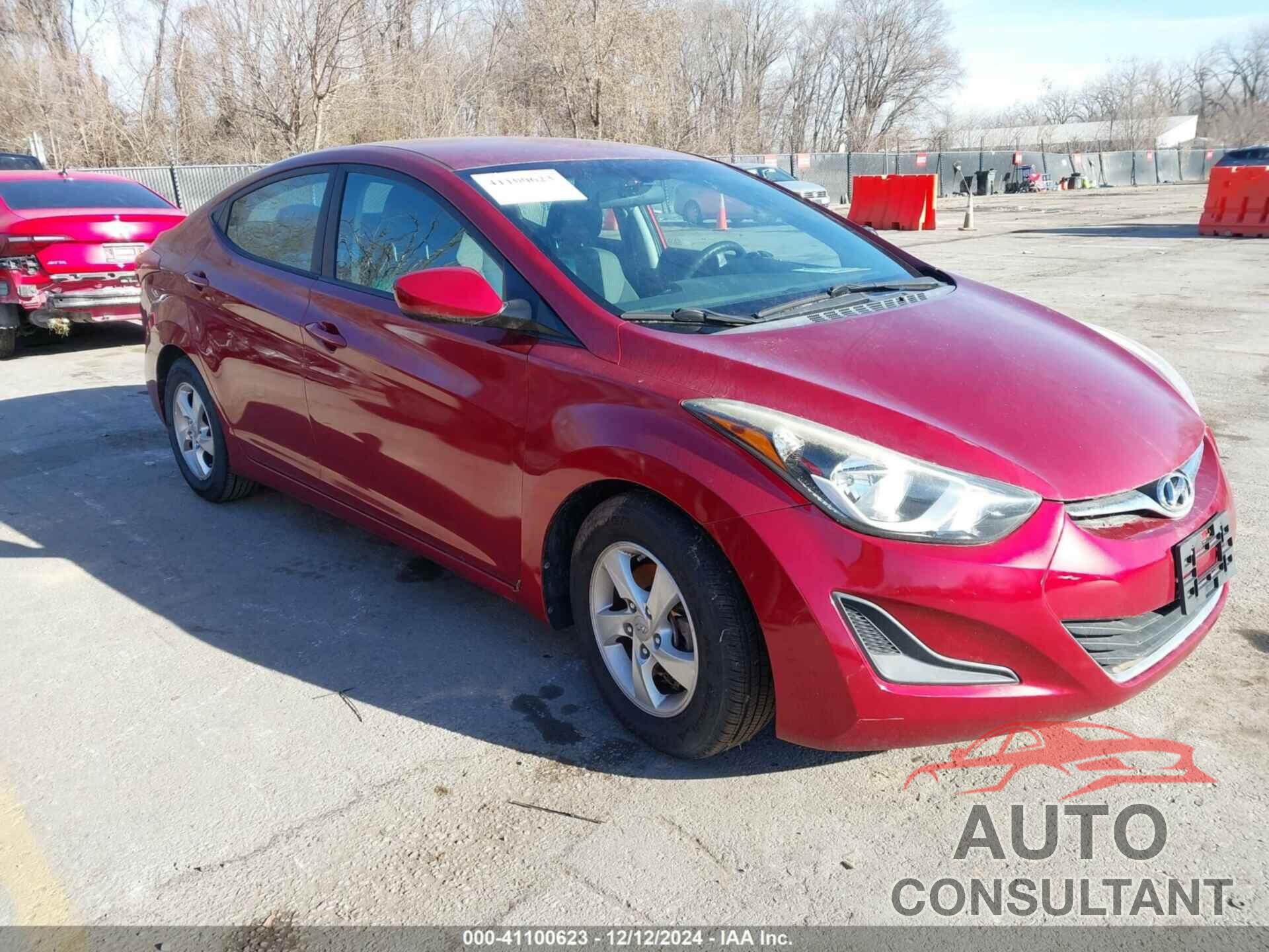 HYUNDAI ELANTRA 2015 - 5NPDH4AE8FH576300