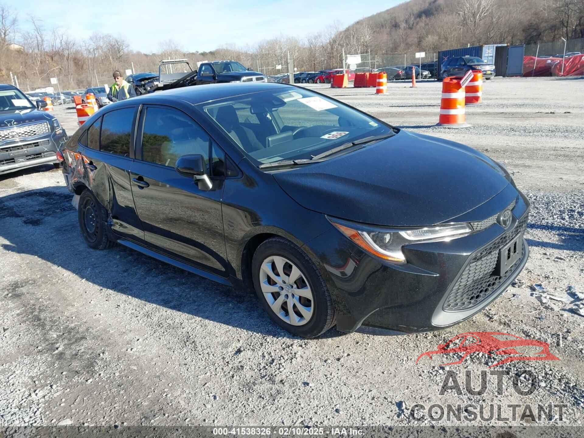 TOYOTA COROLLA 2020 - JTDEPRAE0LJ038522