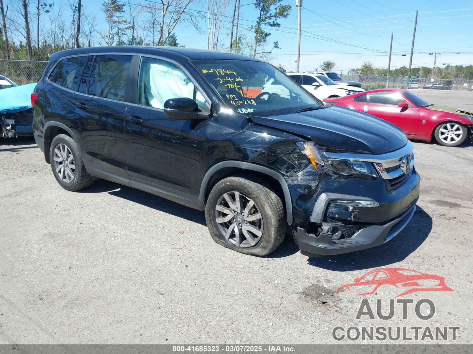 HONDA PILOT 2019 - 5FNYF6H54KB031938
