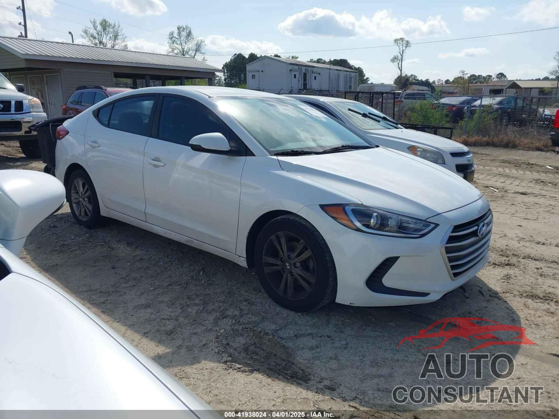 HYUNDAI ELANTRA 2017 - 5NPD84LF8HH058910