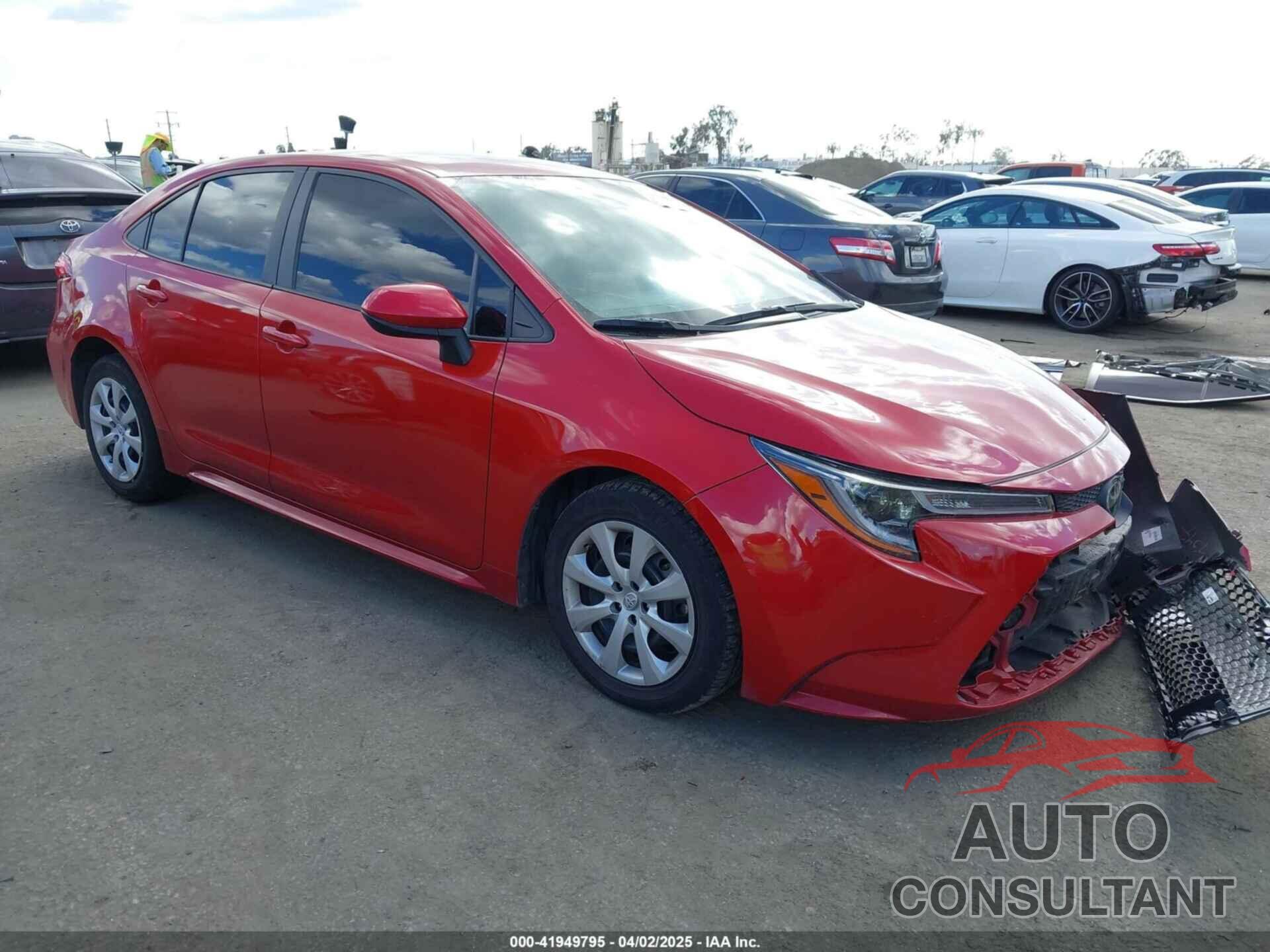 TOYOTA COROLLA 2021 - 5YFEPMAE1MP215207
