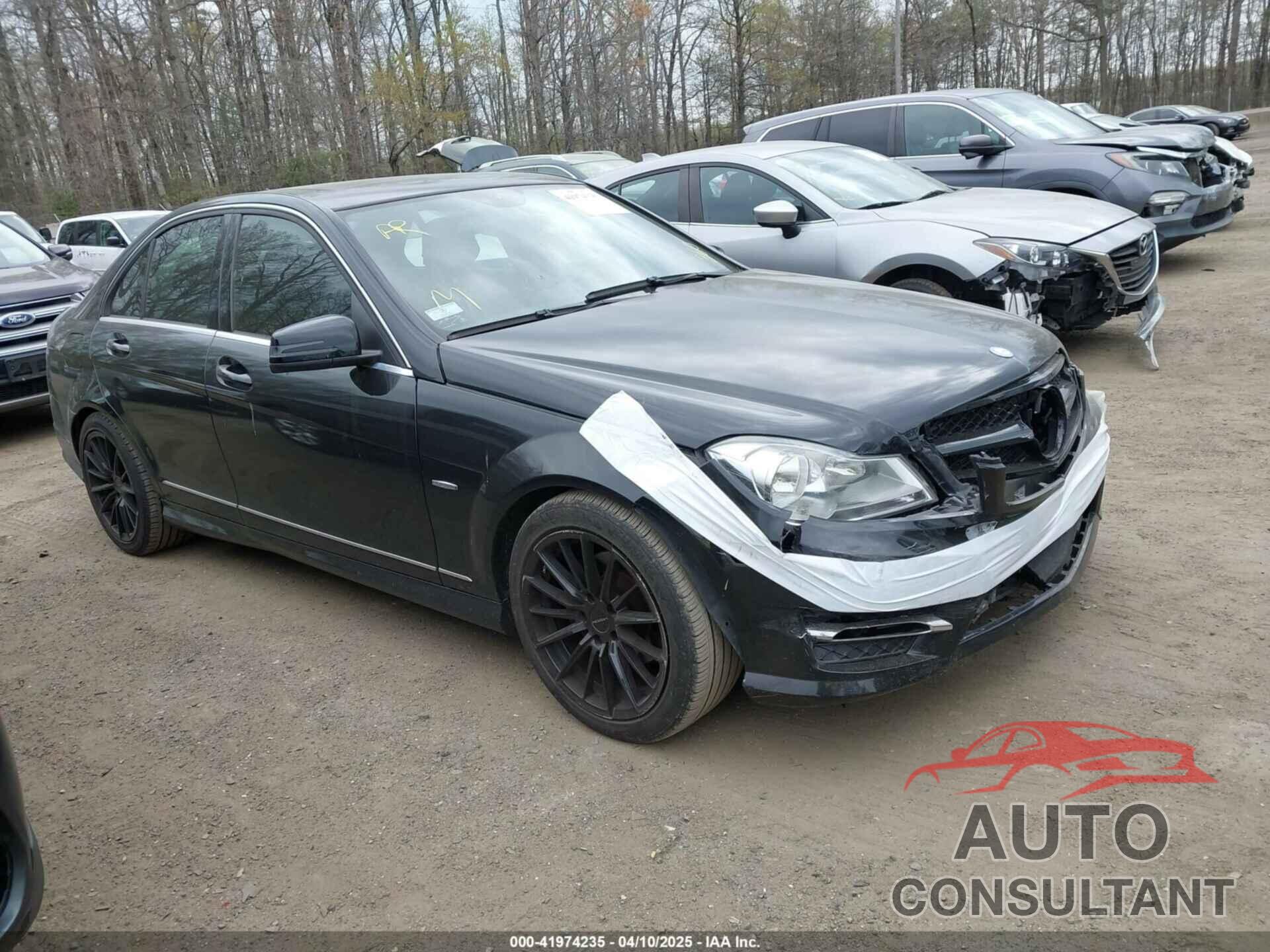 MERCEDES-BENZ C 250 2012 - WDDGF4HB6CA605476