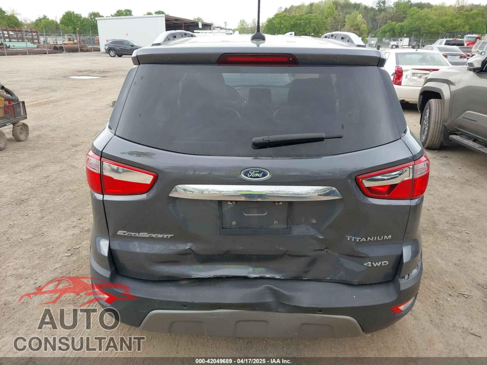 FORD ECOSPORT 2021 - MAJ6S3KL5MC452064