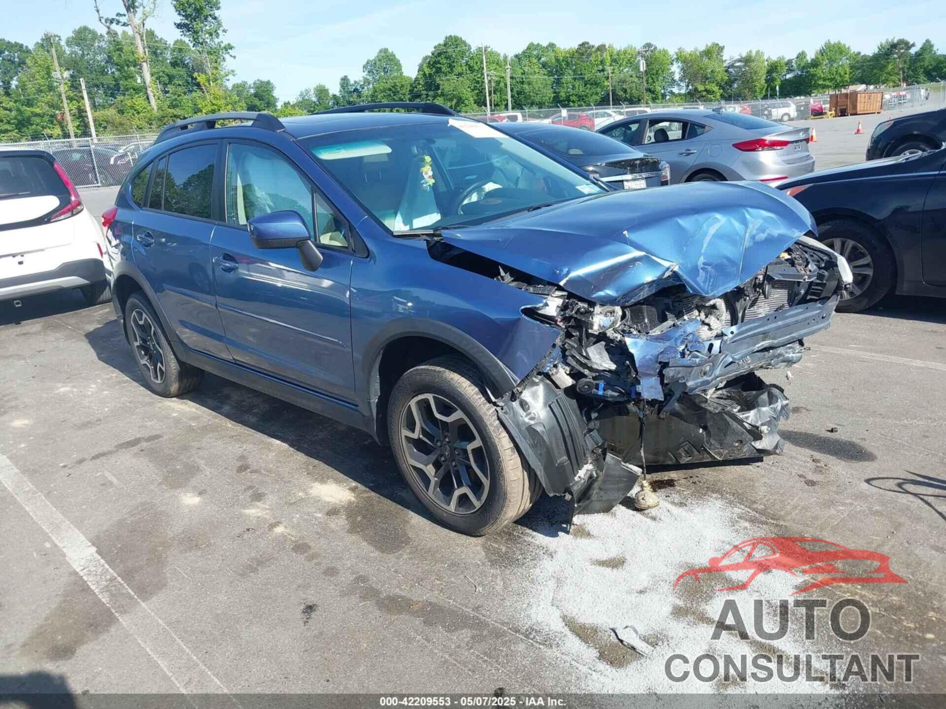 SUBARU CROSSTREK 2016 - JF2GPABC1GH293573