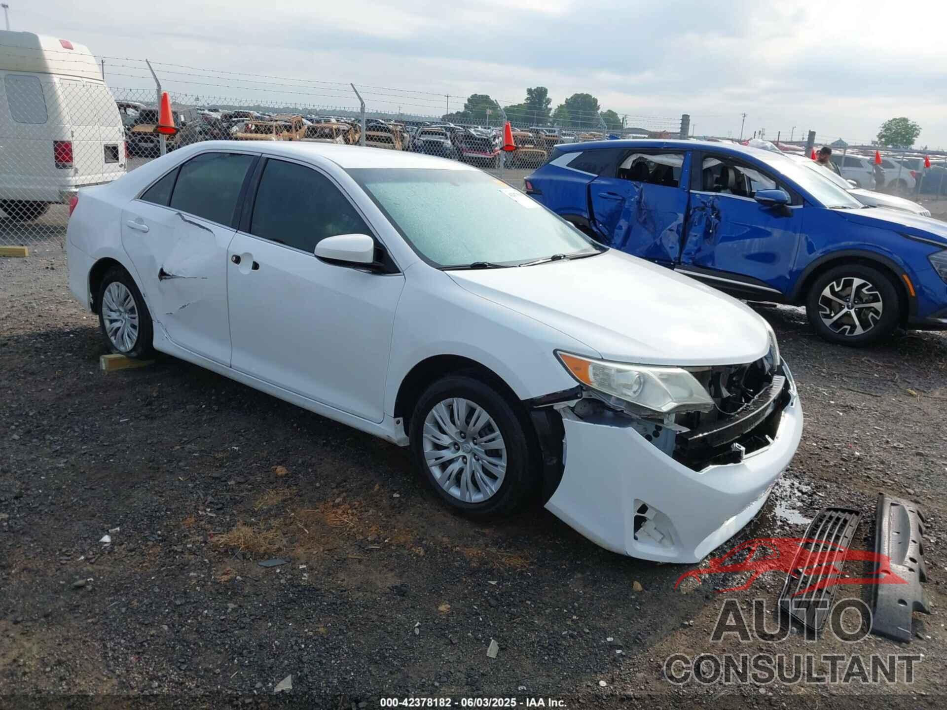 TOYOTA CAMRY 2012 - 4T4BF1FK0CR260788
