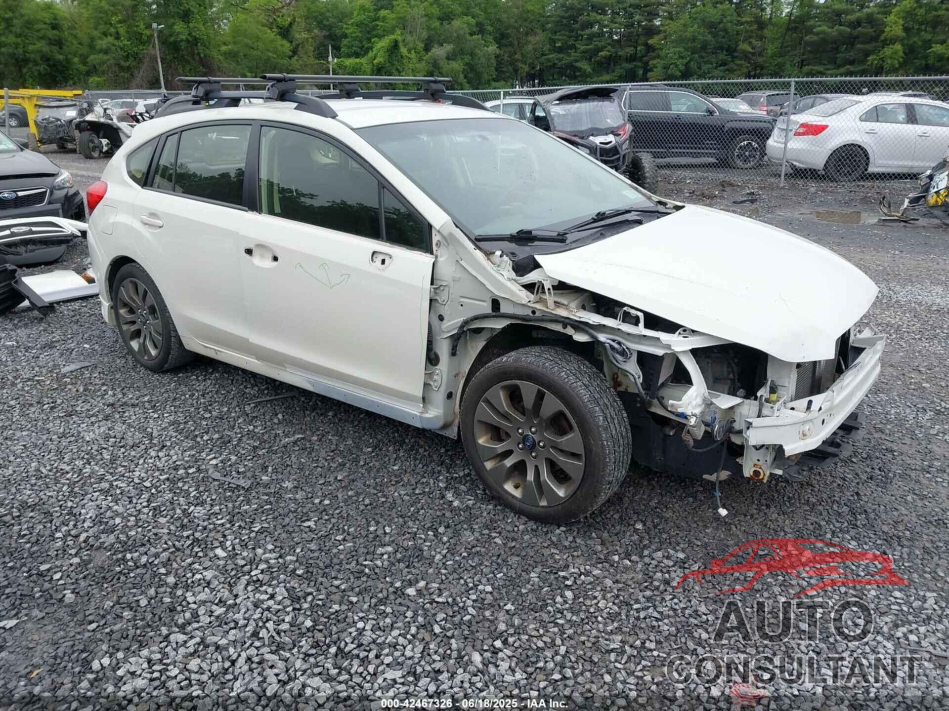 SUBARU IMPREZA 2016 - JF1GPAP66G8270216
