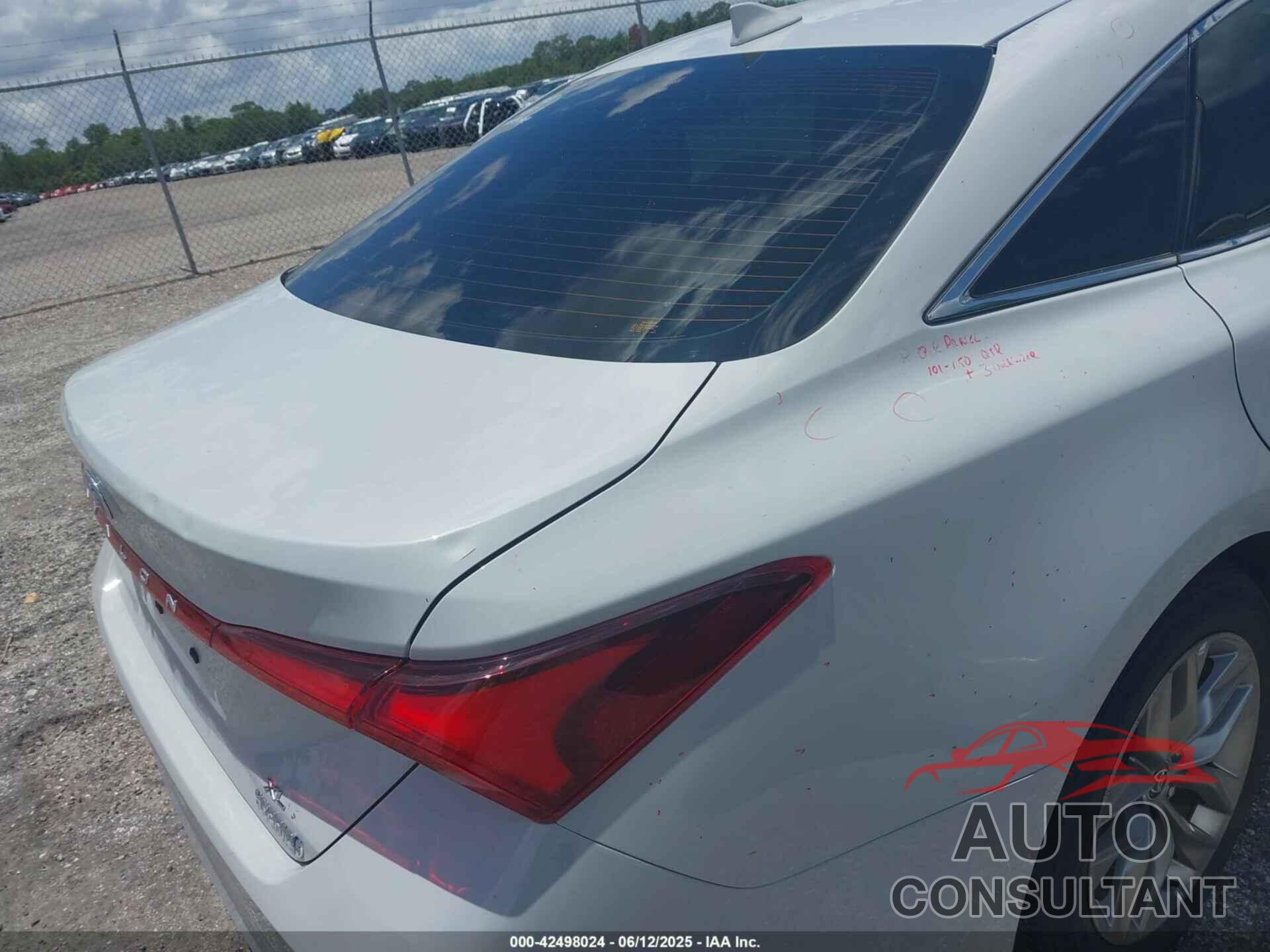 TOYOTA AVALON 2022 - 4T1JA1AB5NU015841